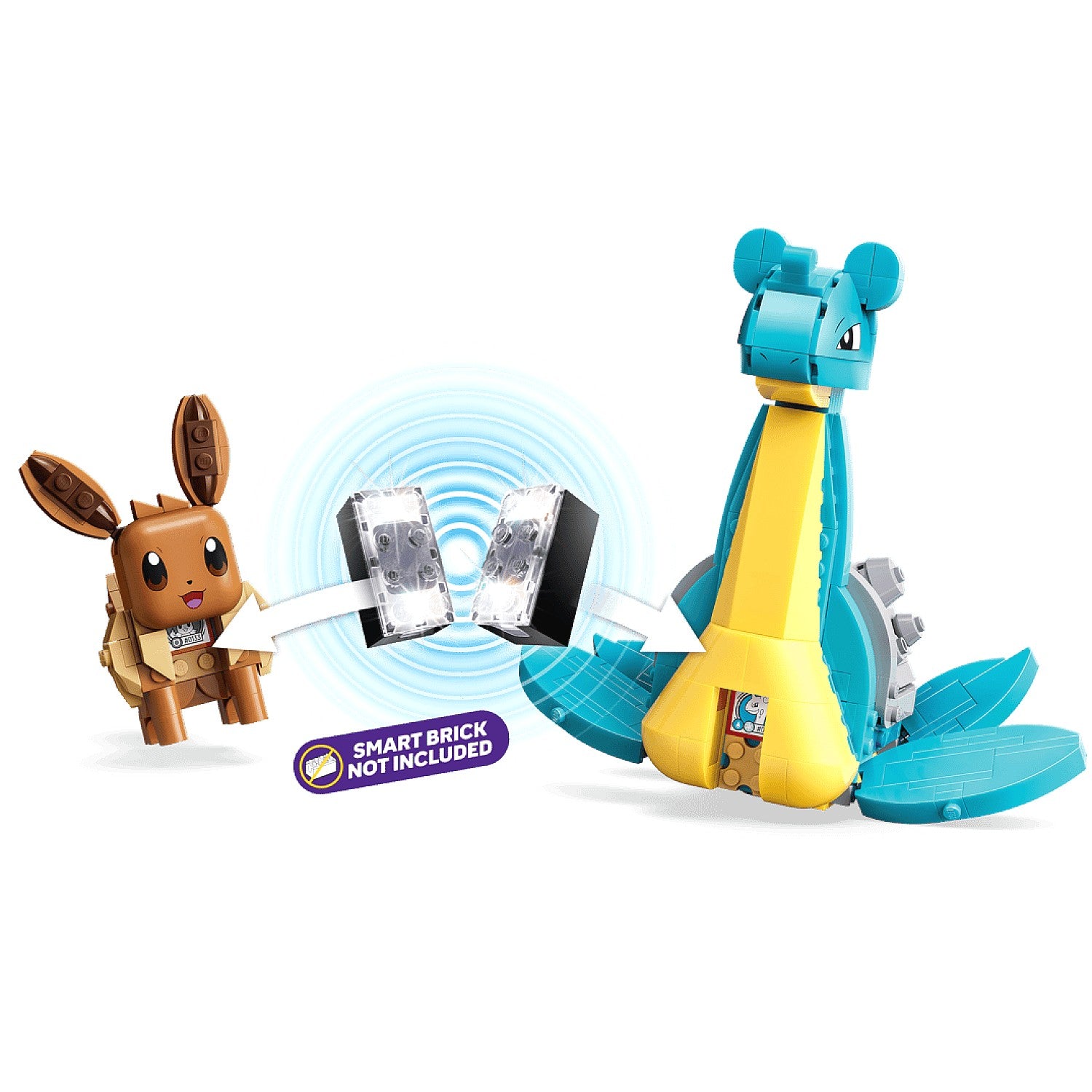 LEGO® 72162 SMART Play™ Eevee and Lapras's Treasure Hunt - Pokémon™