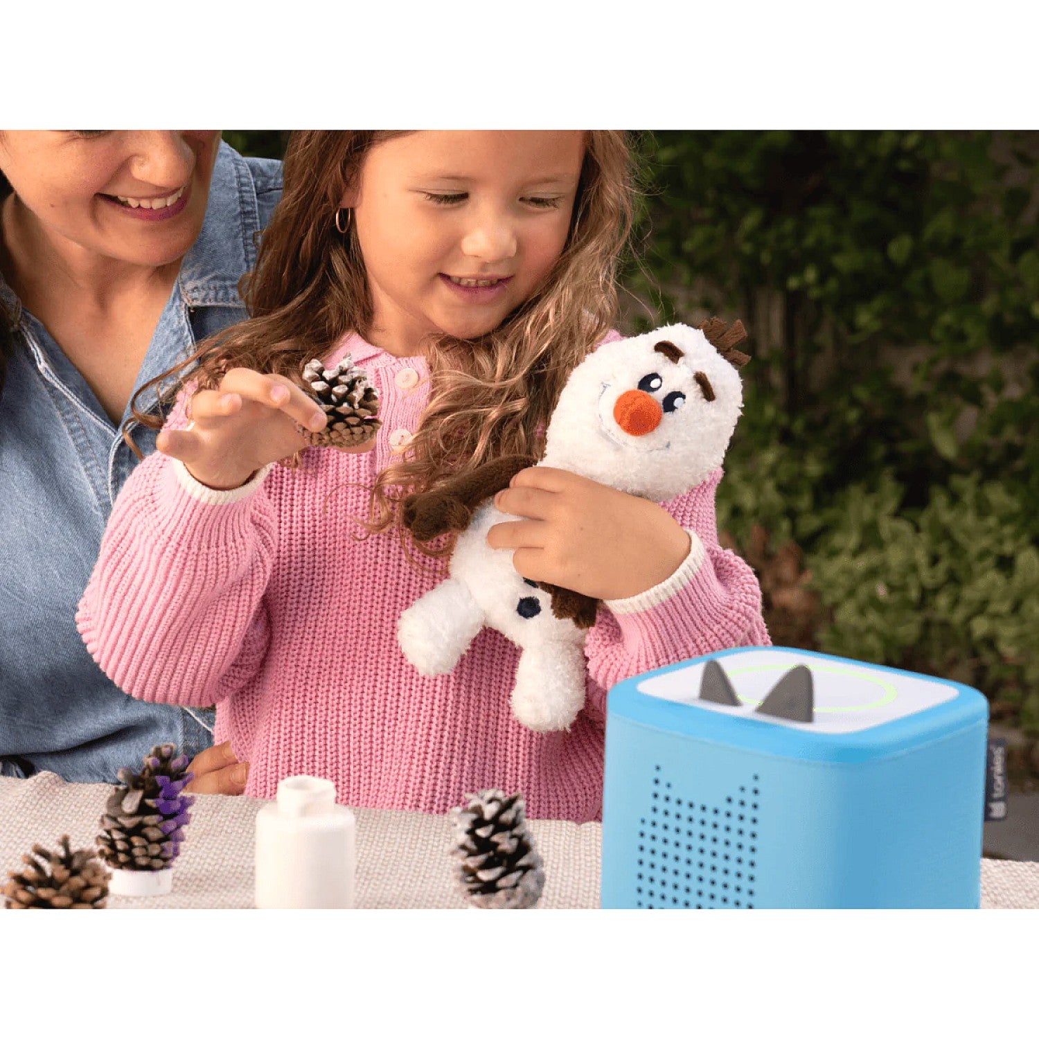 Tonies - Cuddle Tonie: Disney Olaf Tonie Audio Character Plush (Toniebox not Included)