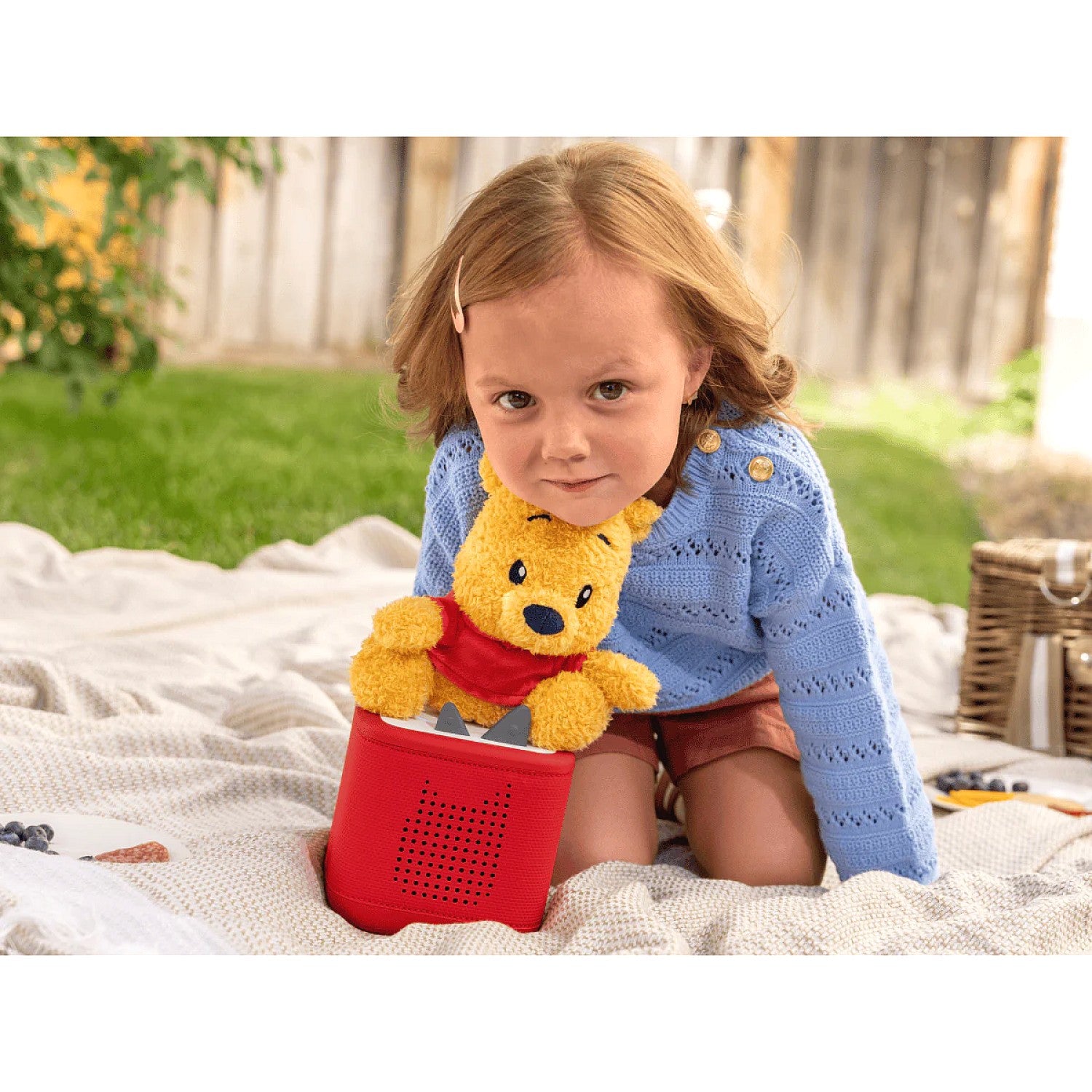 Tonies - Cuddle Tonie: Disney Winnie The Pooh Tonie Audio Character Plush (Toniebox not Included)
