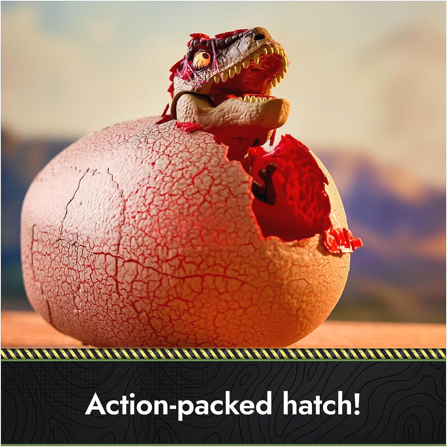 Jurassic World - Primal Hatch Jurassic Gen 2 Interactive Dinosaur & Egg - Spin Master