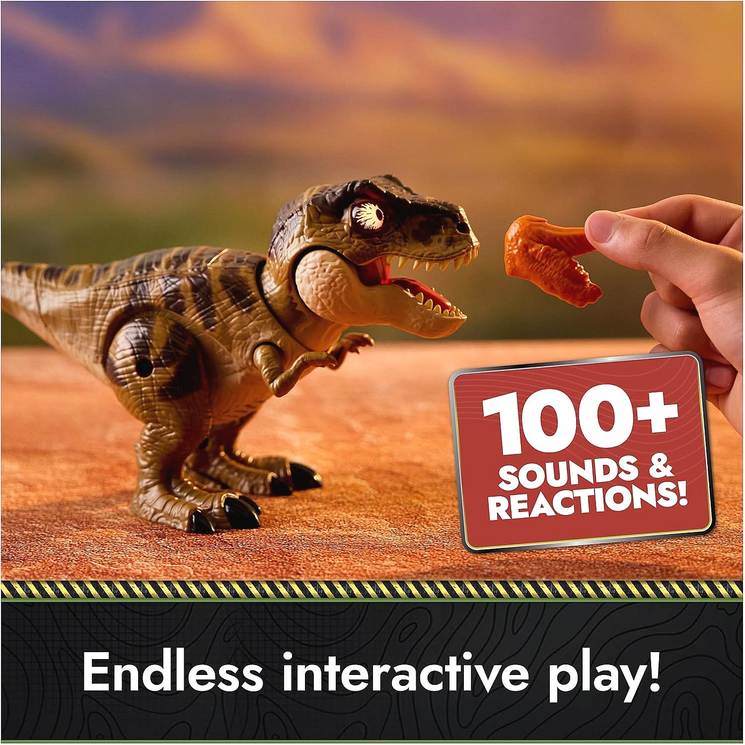 Jurassic World - Primal Hatch Jurassic Gen 2 Interactive Dinosaur & Egg - Spin Master