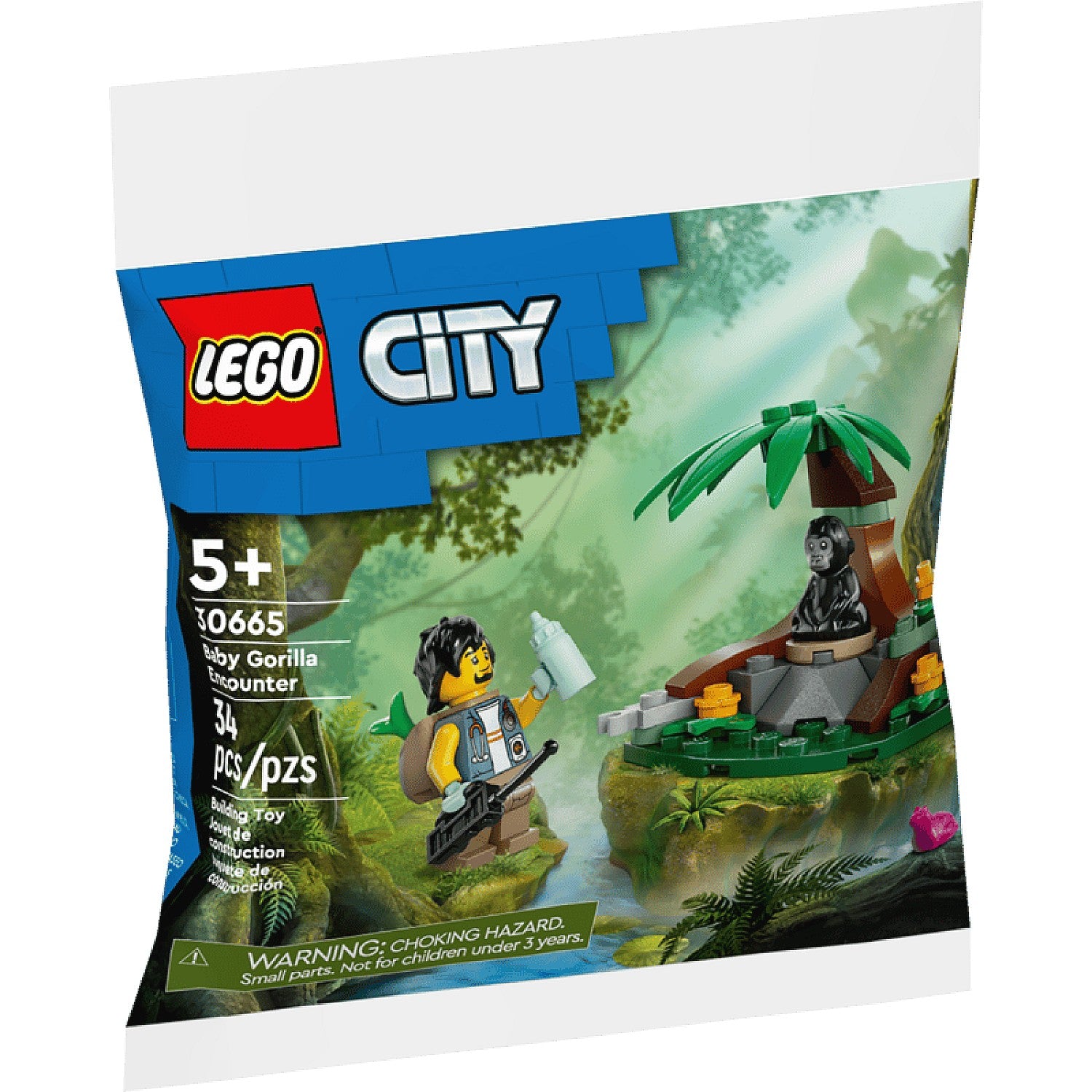 LEGO 30665 Baby Gorilla Encounter - City