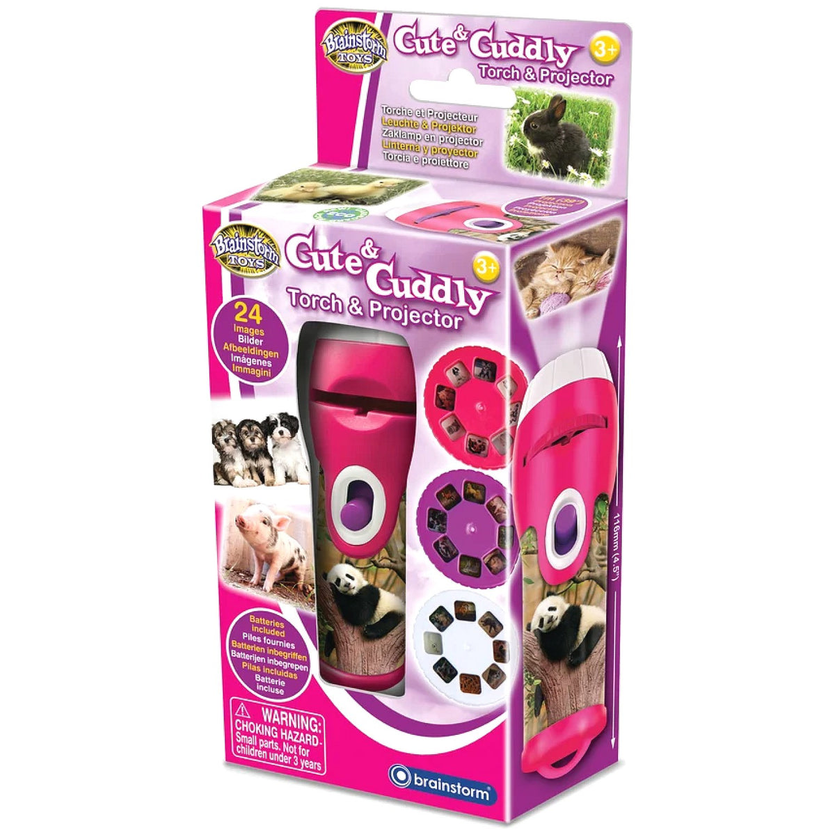 Brainstorm Toys - Cute & Cuddly Torch & Projector