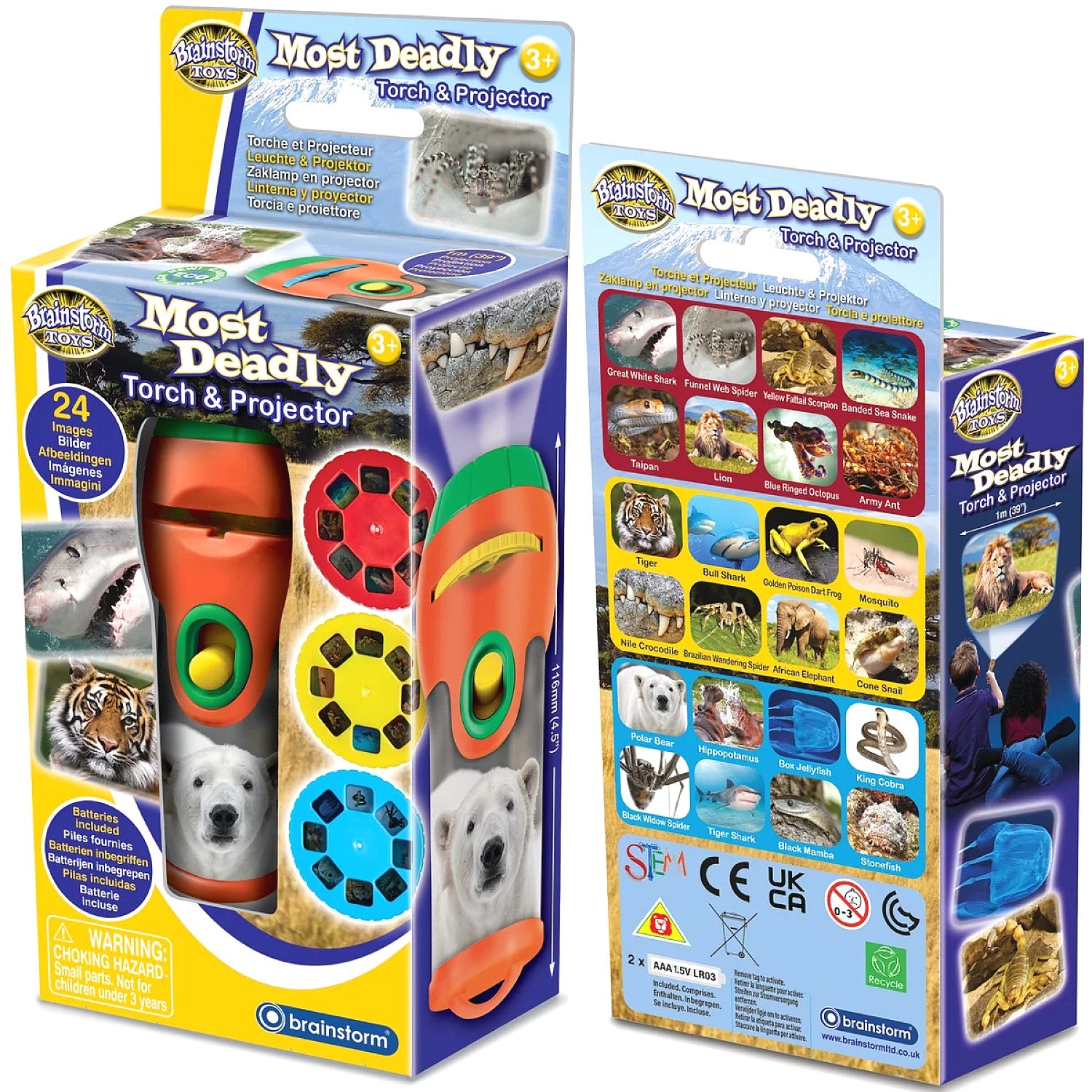 Brainstorm Toys - Most Deadly Torch & Projector