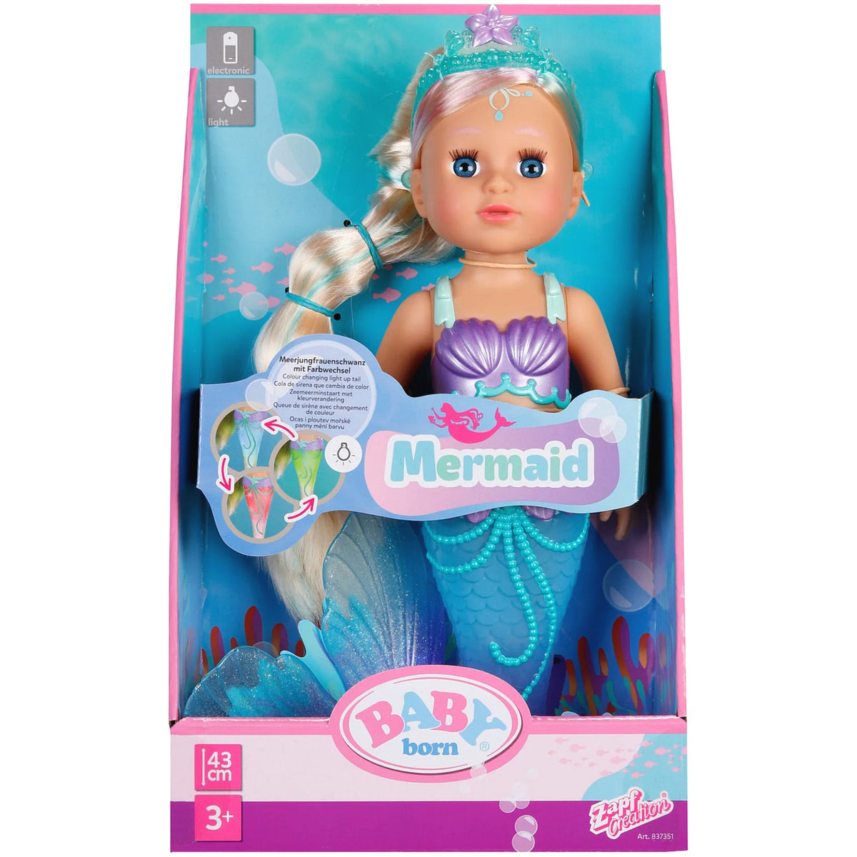 BABY born - 43cm Mermaid Doll