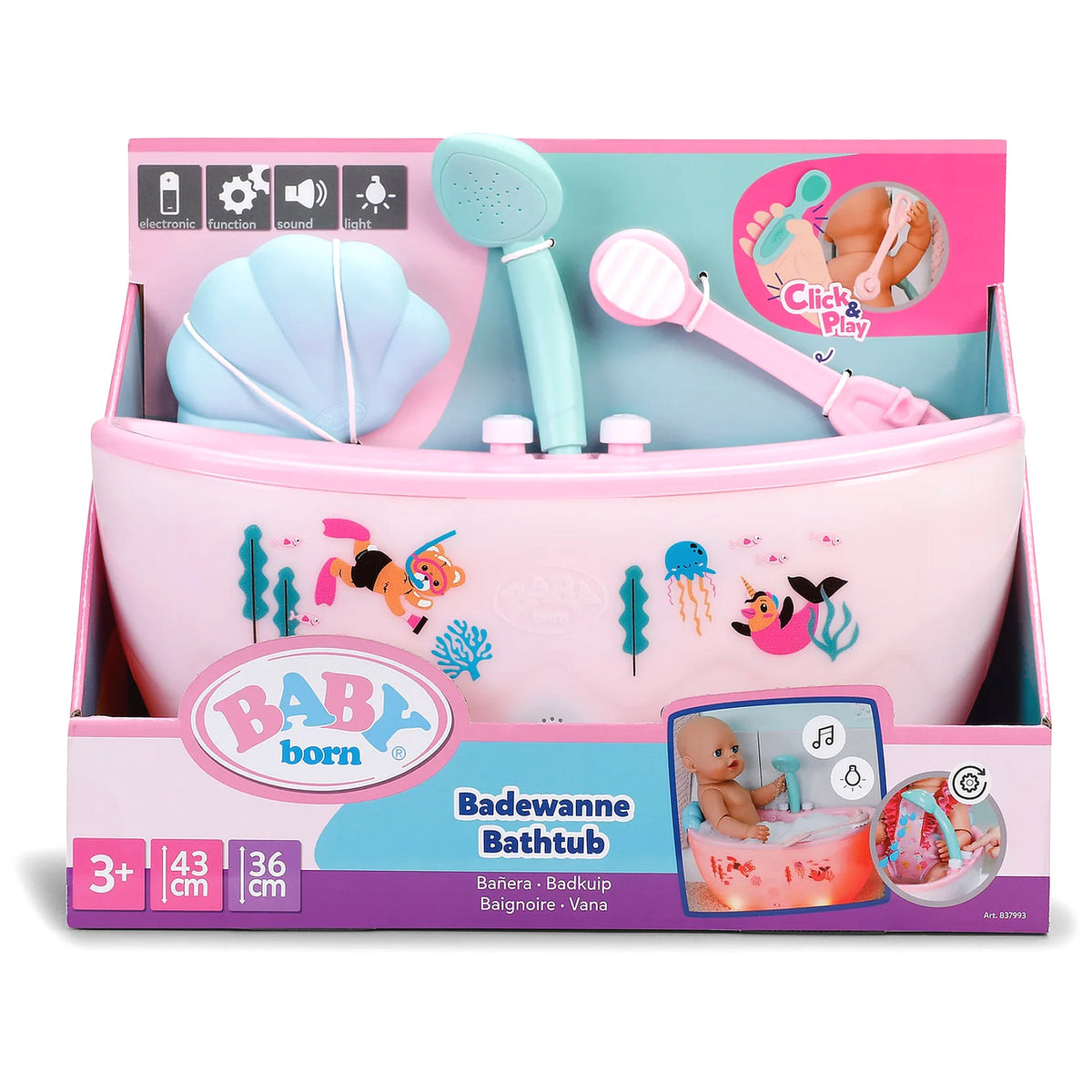 BABY born - Doll Bathtub