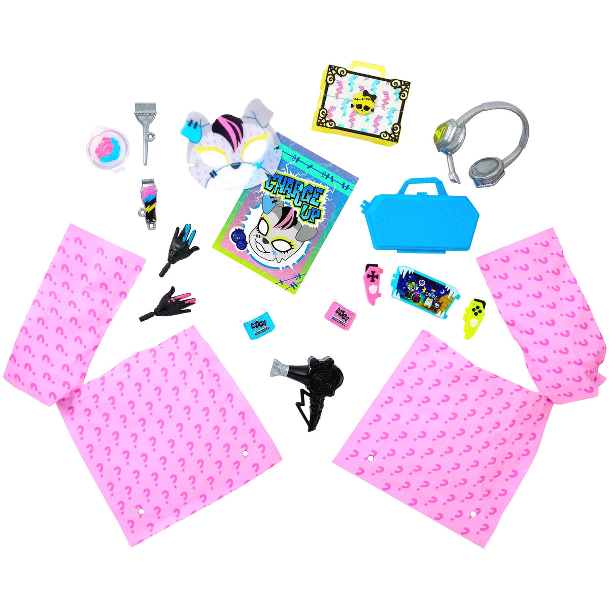 Monster High - Self-Scare Secrets Frankie Stein Fashion Doll - Mattel