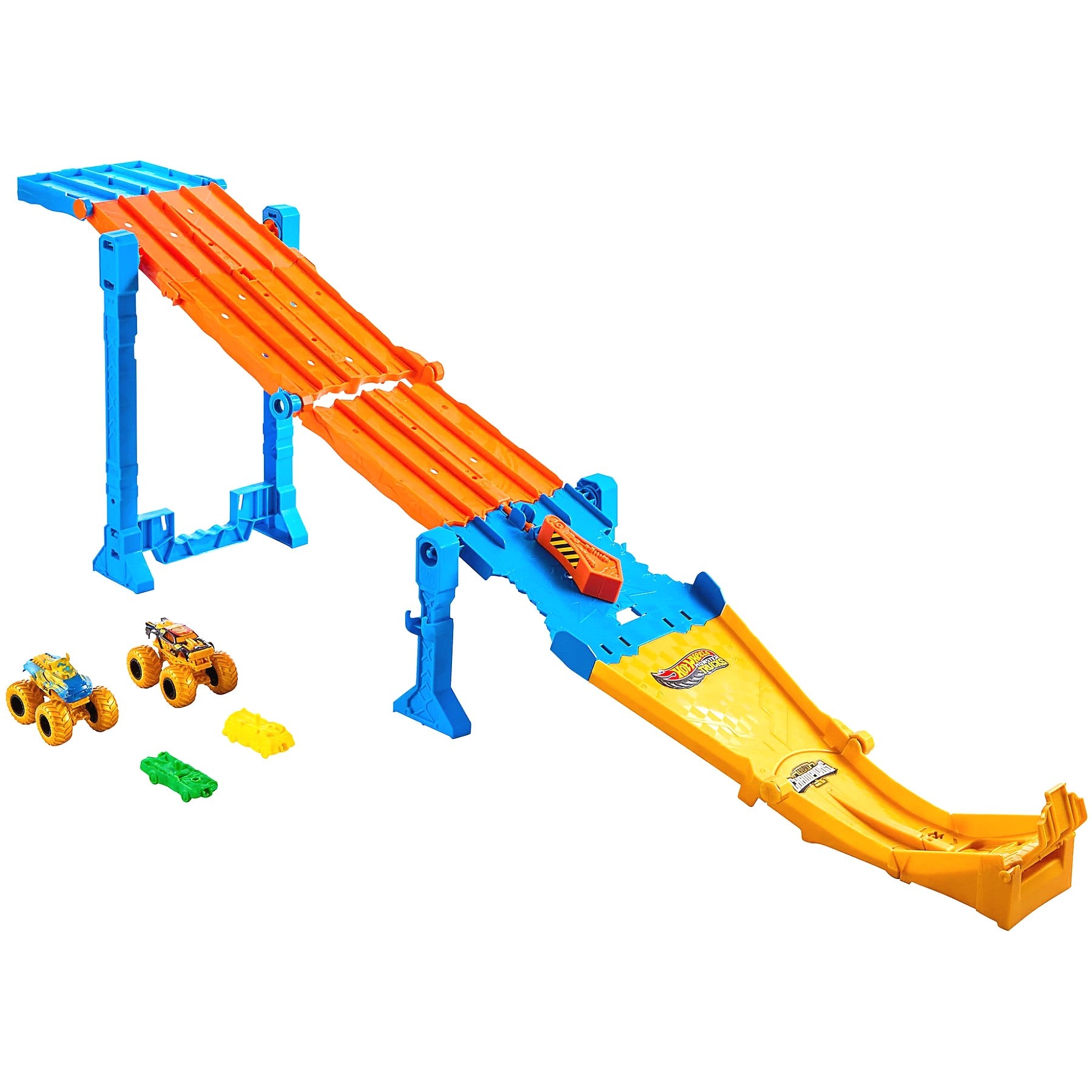 Hot Wheels - Monster Trucks Dual Terrain Raceway Playset - Mattel