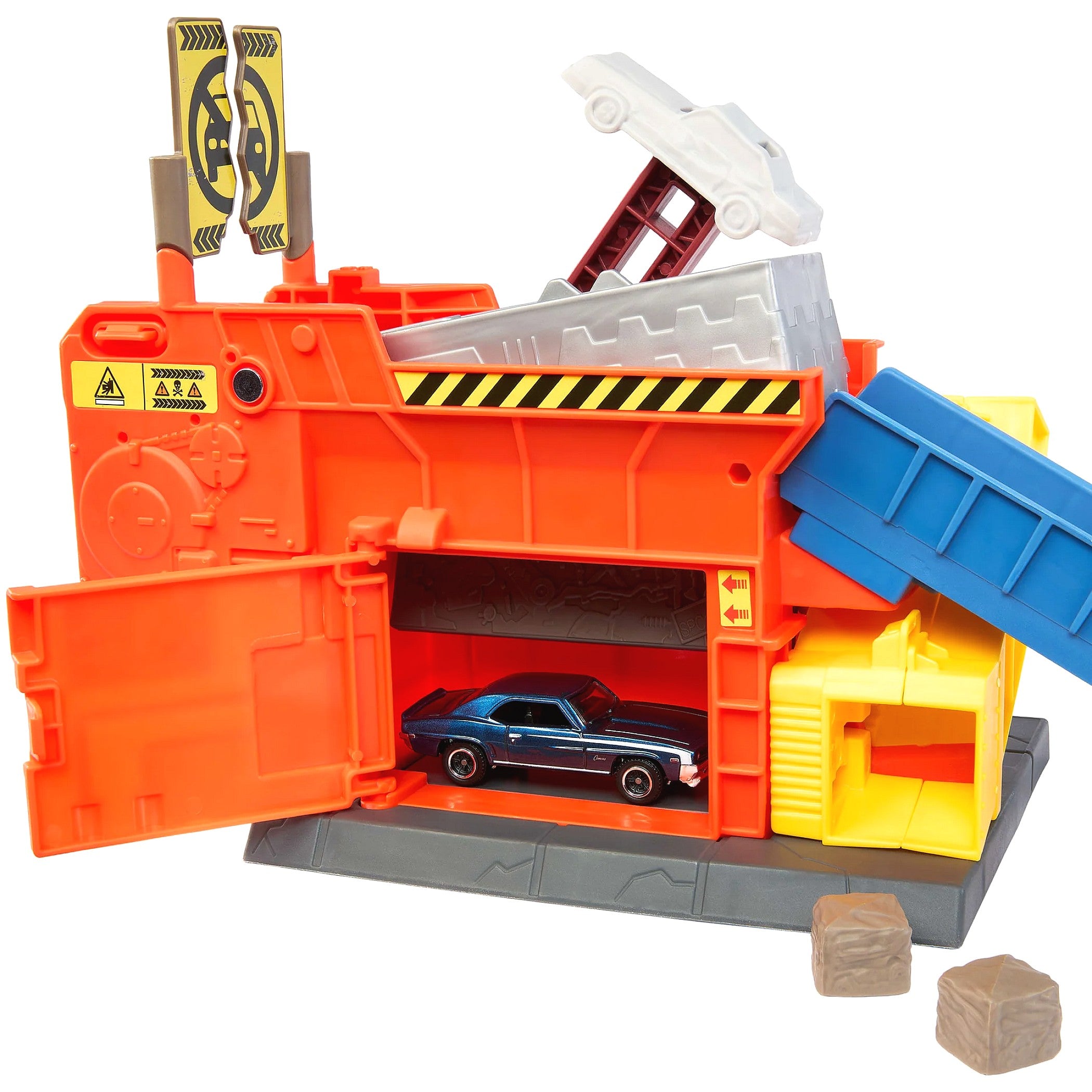 Matchbox - The Movie Smalley's Launch & Crush Playset - Mattel
