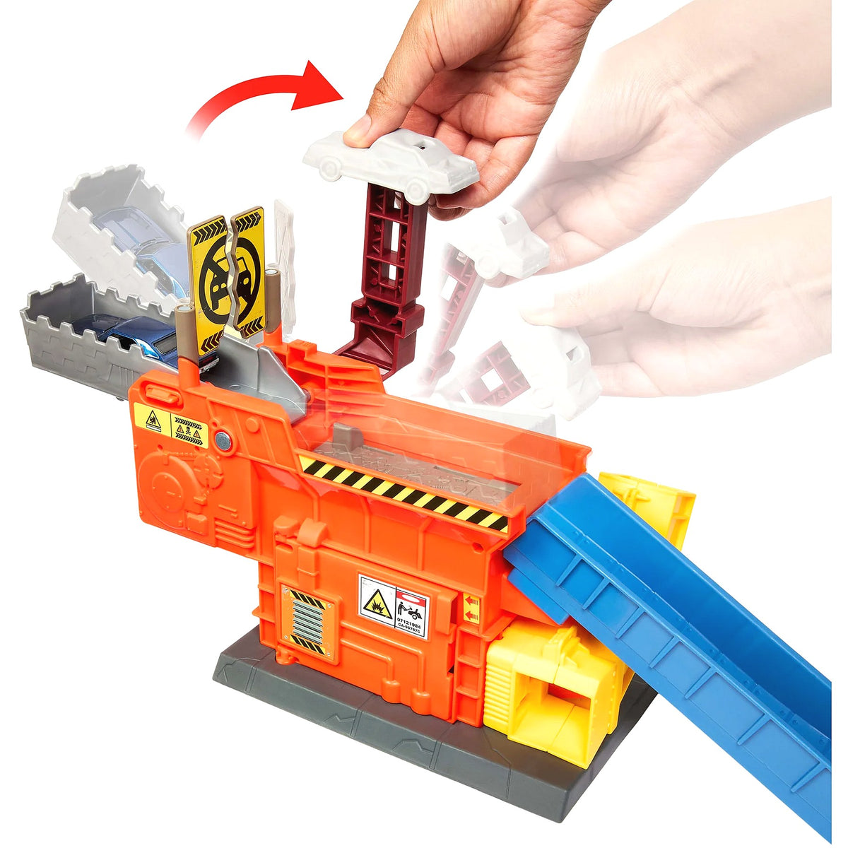 Matchbox - The Movie Smalley's Launch & Crush Playset - Mattel