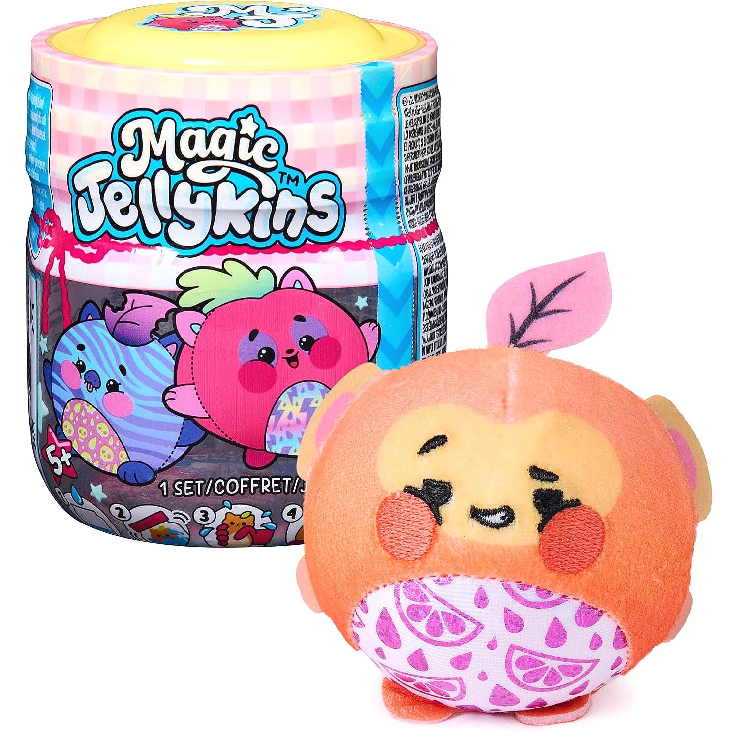 Magic Jellykins - 3-Inch Water-Activated Surprise Sensory Toy in Jar - Single Pack Blind Box