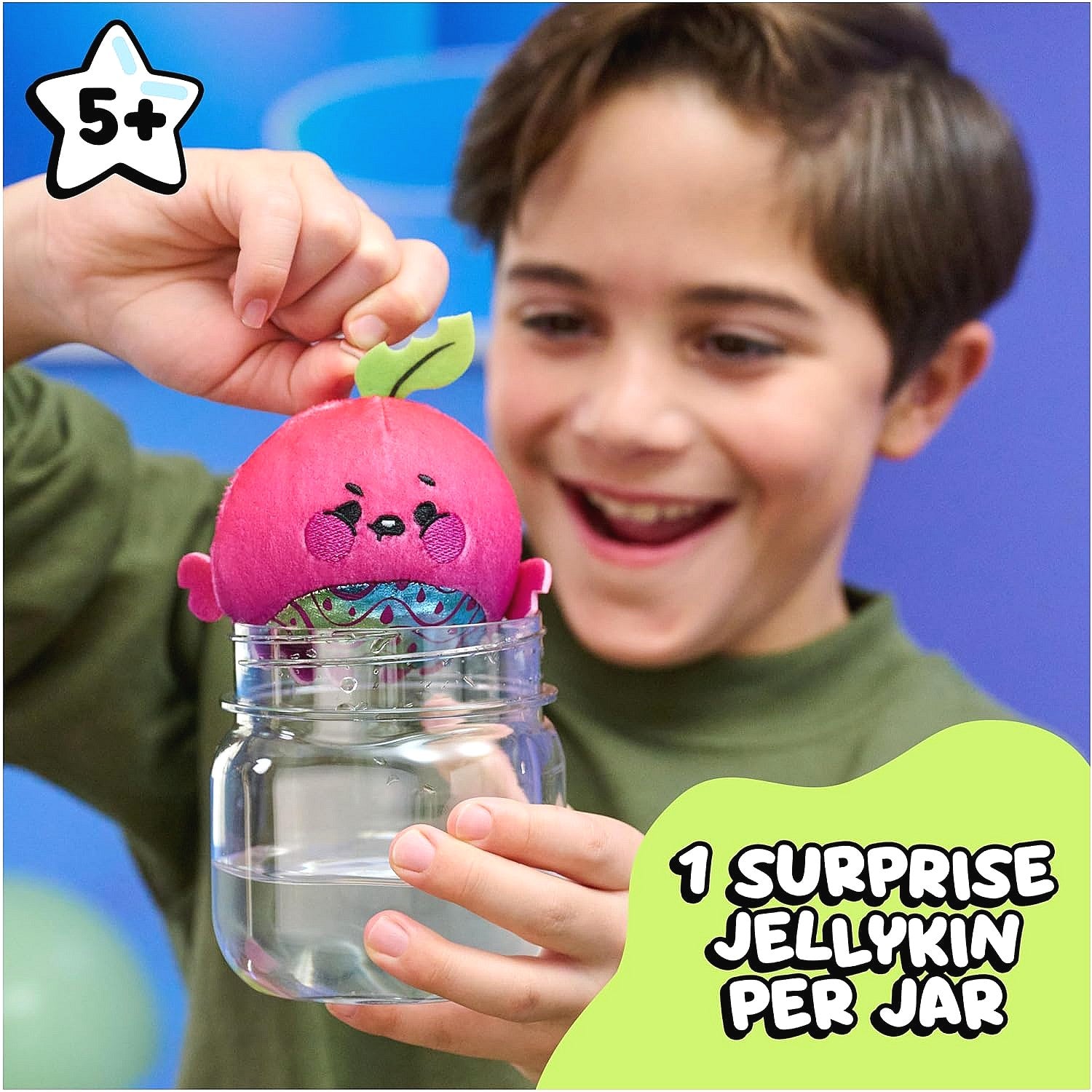 Magic Jellykins - 3-Inch Water-Activated Surprise Sensory Toy in Jar - Single Pack Blind Box