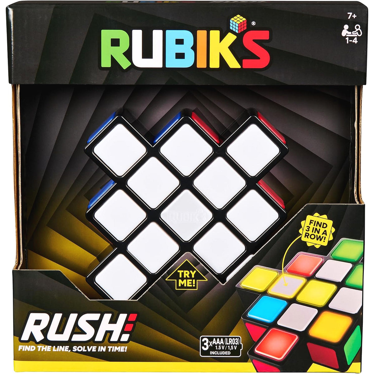 Rubik's - Rush Light-Up Electronic Game - Spin Master