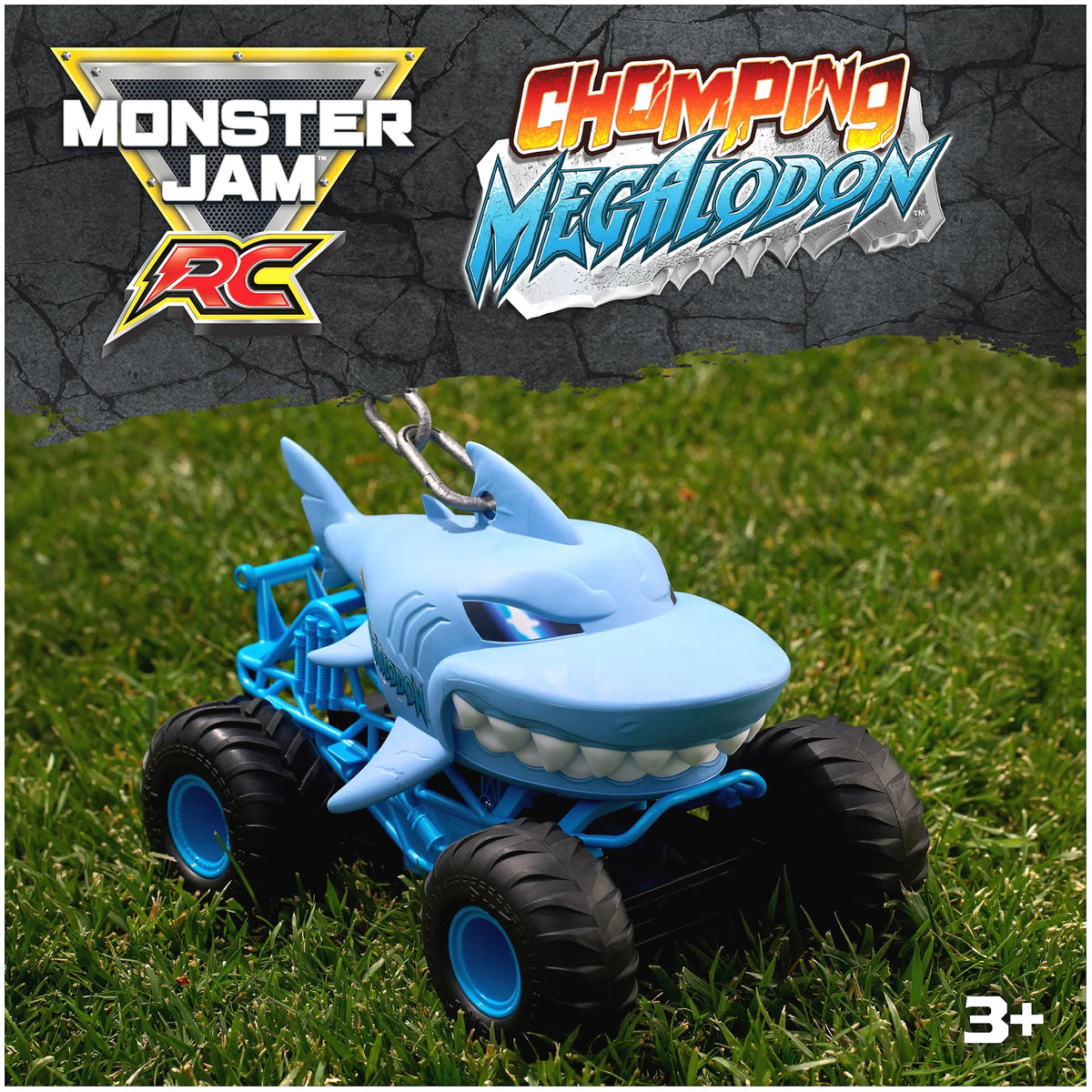 Monster Jam - RC Chomping Megalodon 1:15 Scale - Spin Master
