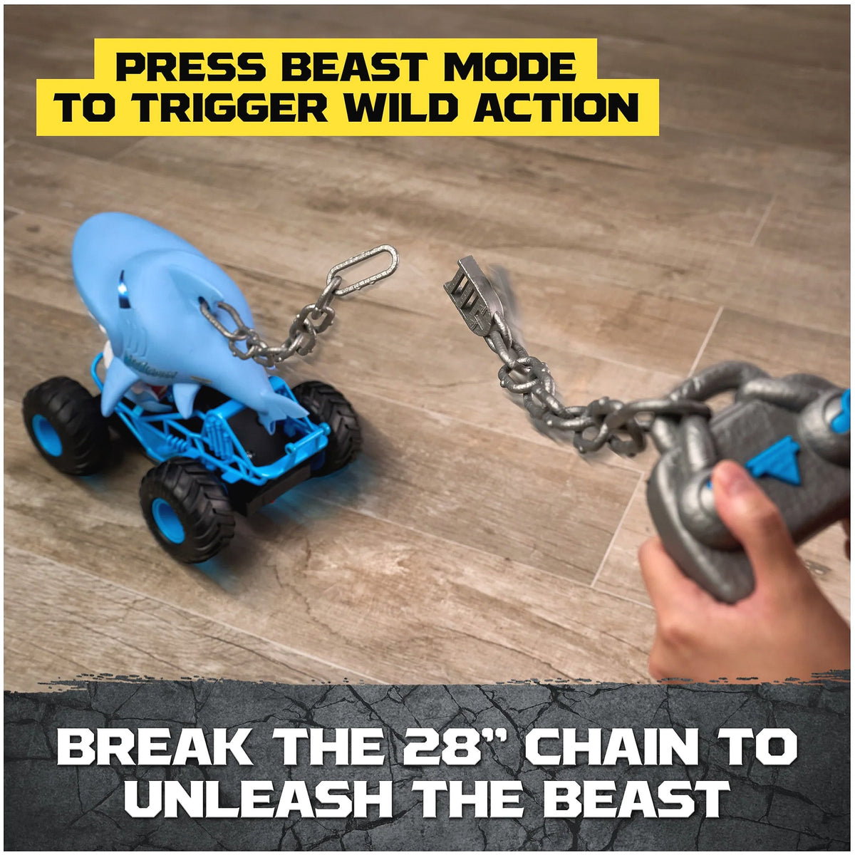 Monster Jam - RC Chomping Megalodon 1:15 Scale - Spin Master