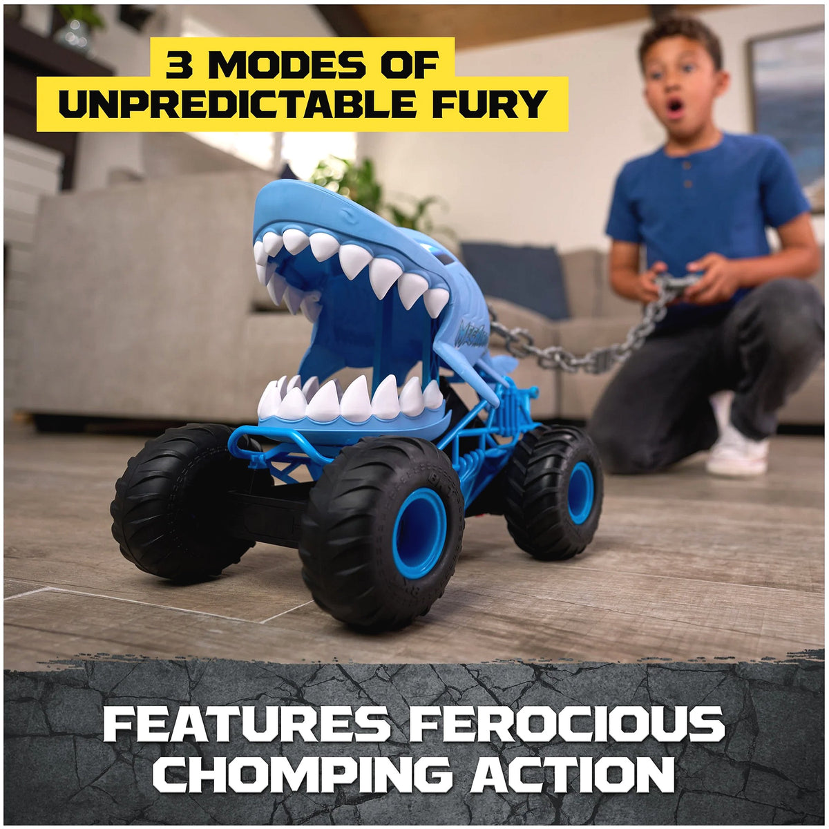 Monster Jam - RC Chomping Megalodon 1:15 Scale - Spin Master