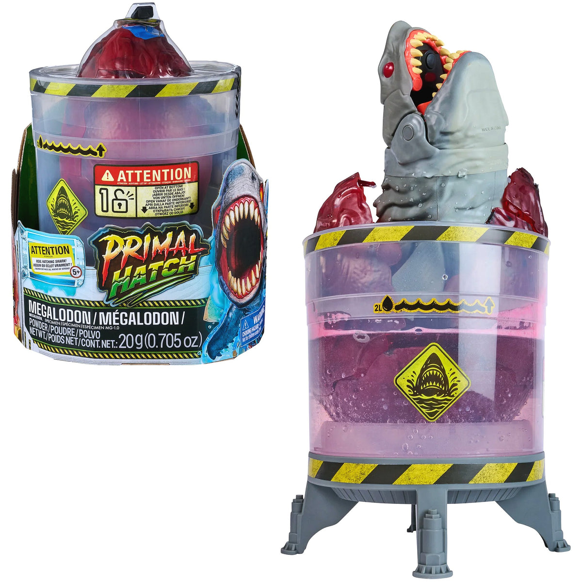 Primal Hatch - Hatching Megalodon Egg Interactive Electronic Toy - Spin Master