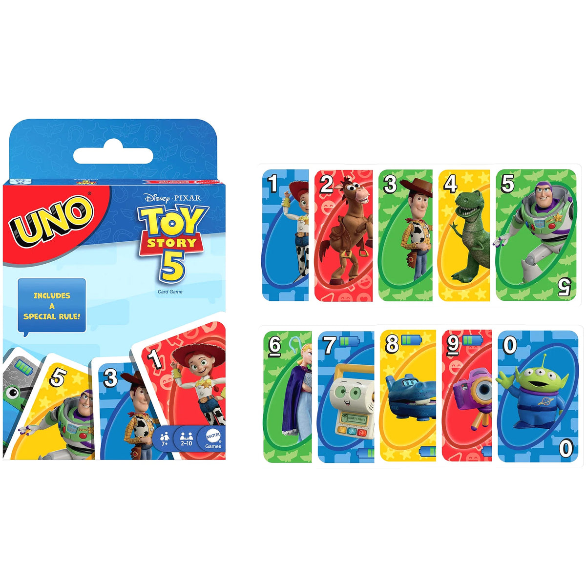 UNO - Disney and Pixar Toy Story 5 Card Game - Mattel