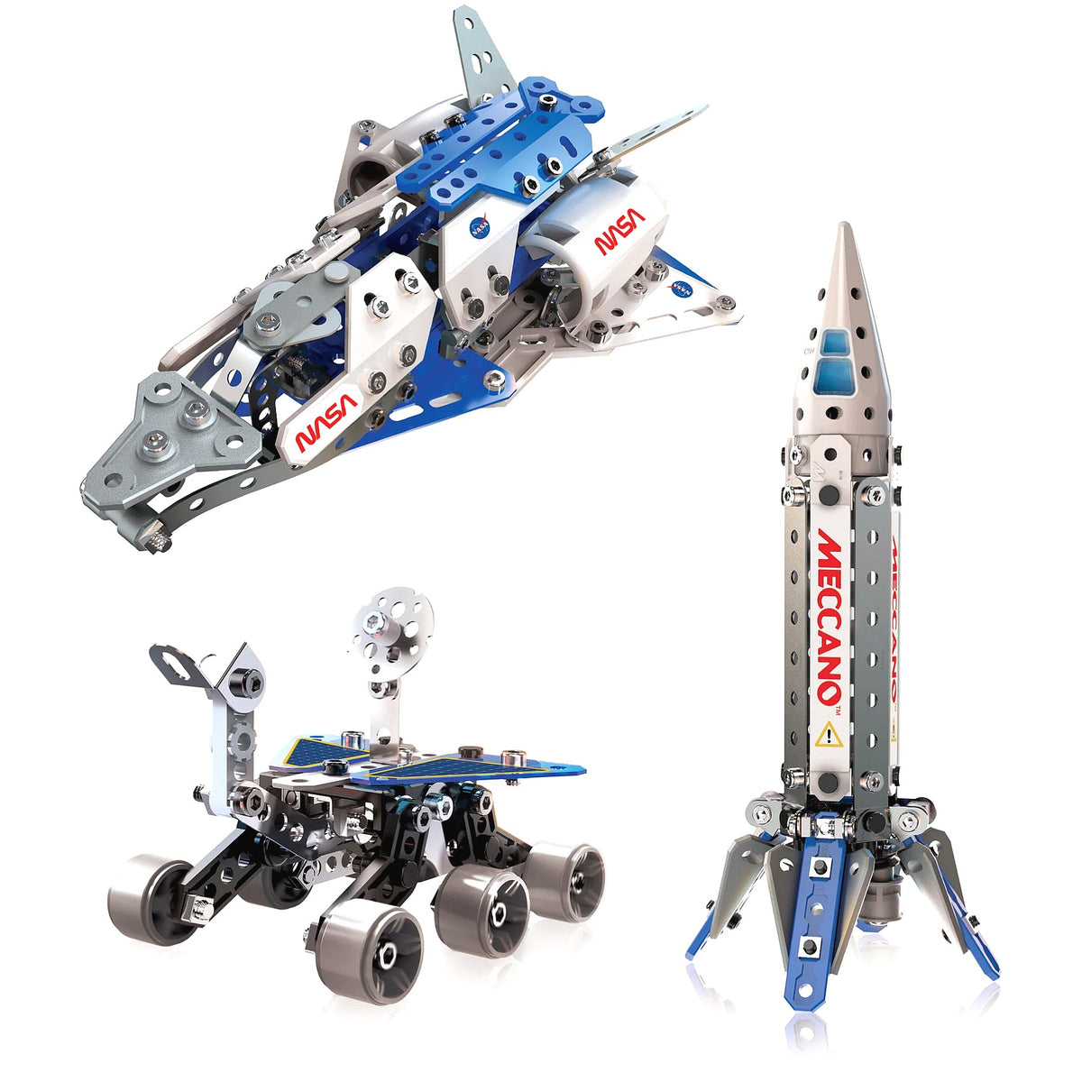 Meccano - Masters 3-in-1 Space Case Set 472 Pieces Model 26205