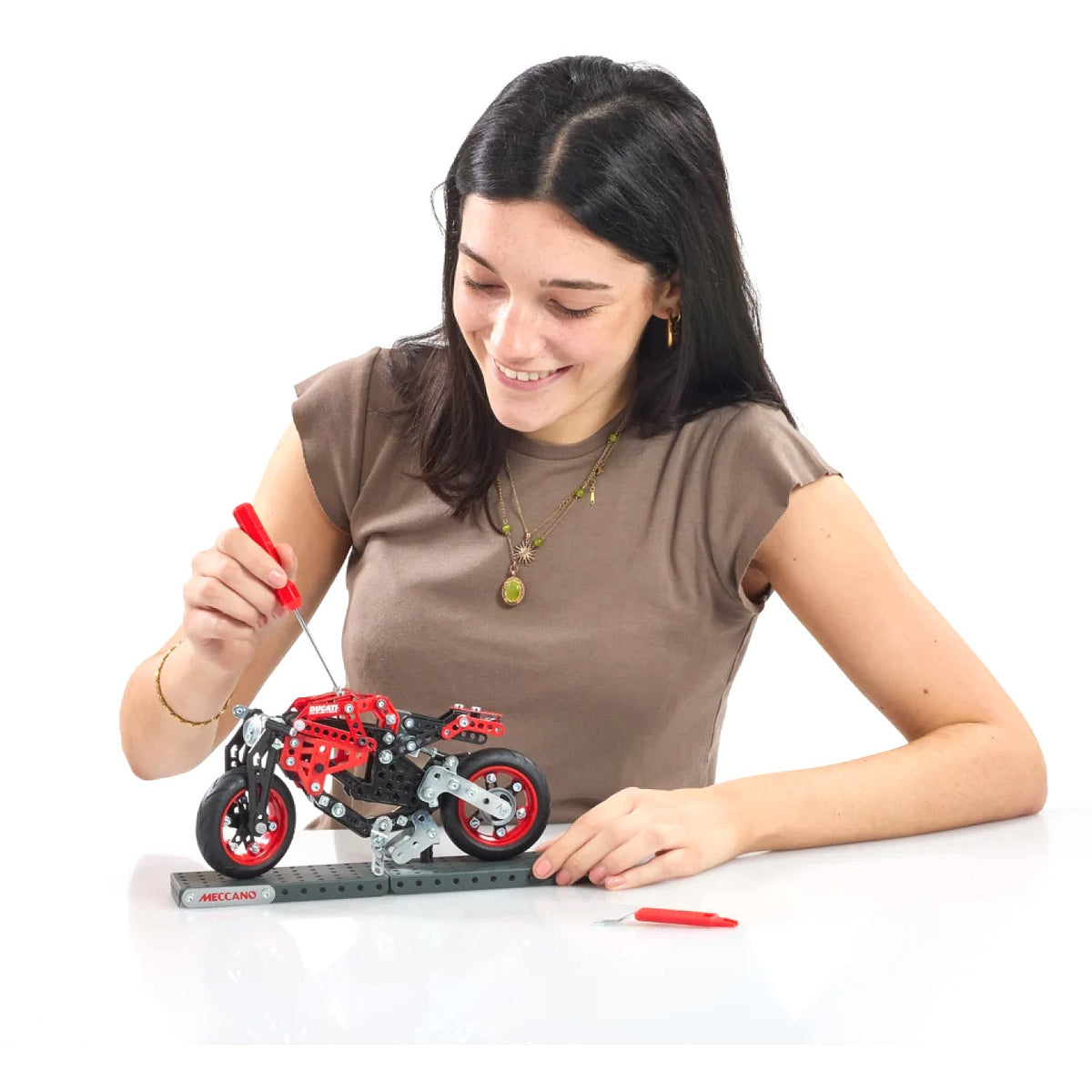 Meccano - Pro Ducati Monster 315 Pieces Model 26302 Scale 1:12
