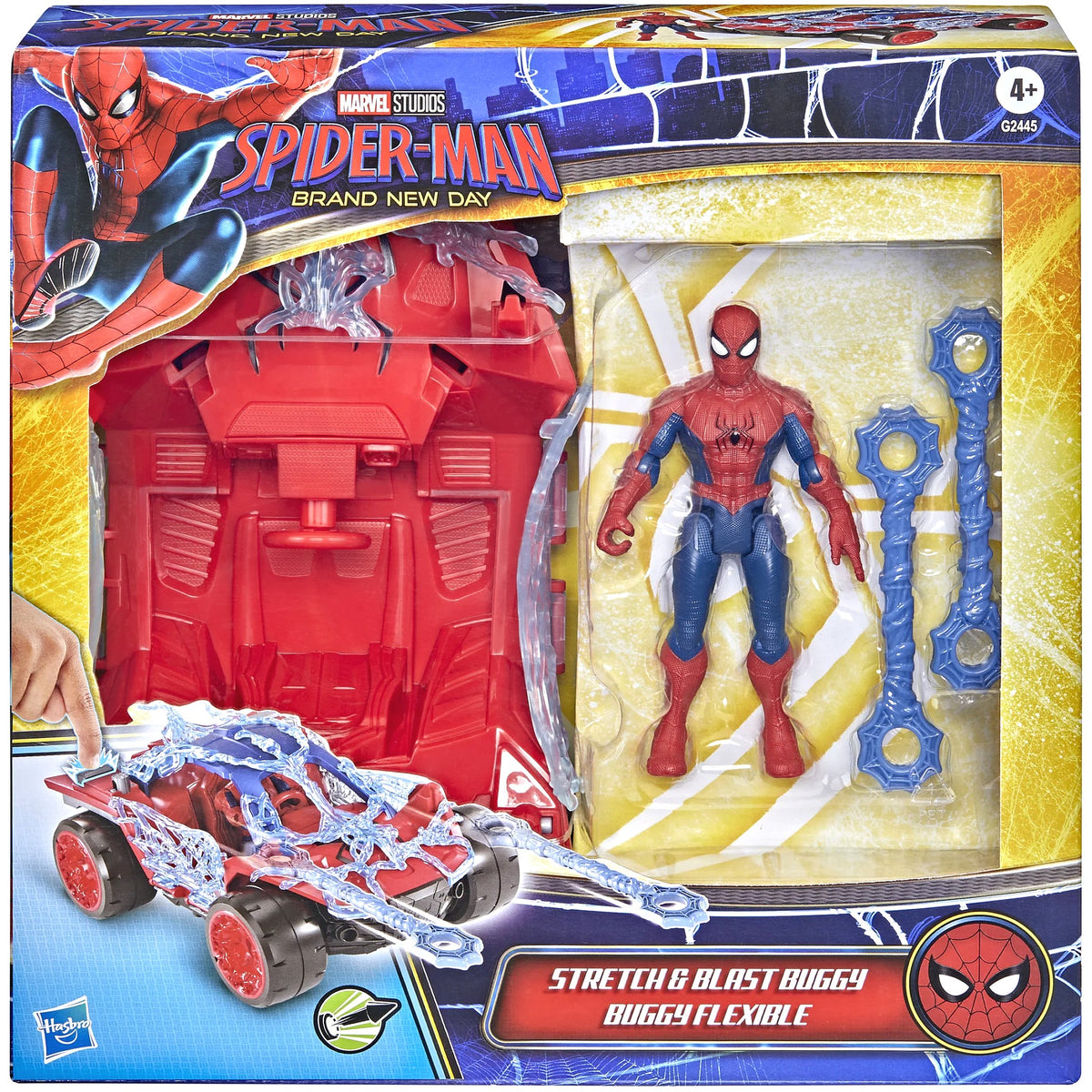 Marvel - Spider-Man Brand New Day Stretch & Blast Buggy Action Figure - Hasbro