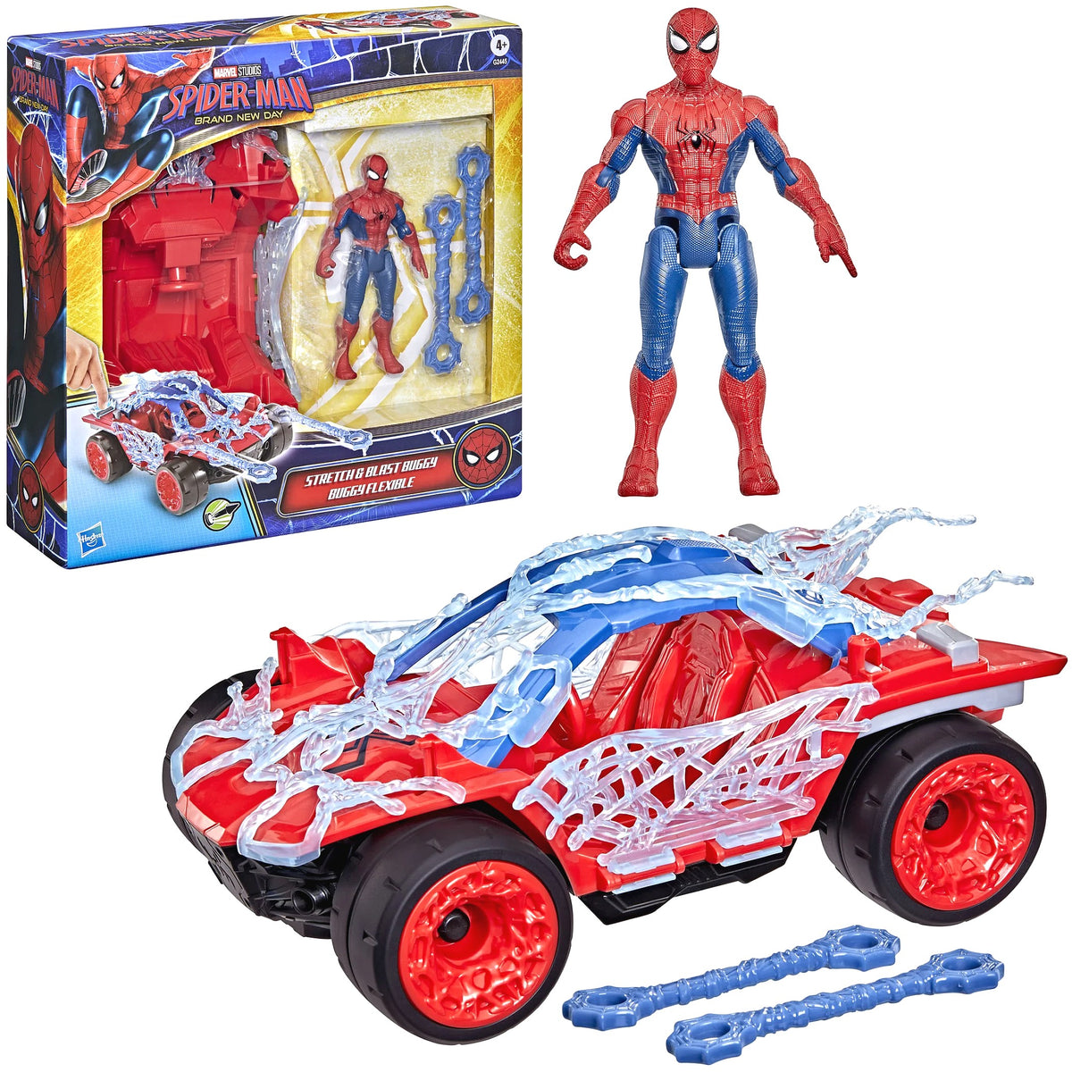Marvel - Spider-Man Brand New Day Stretch & Blast Buggy Action Figure - Hasbro