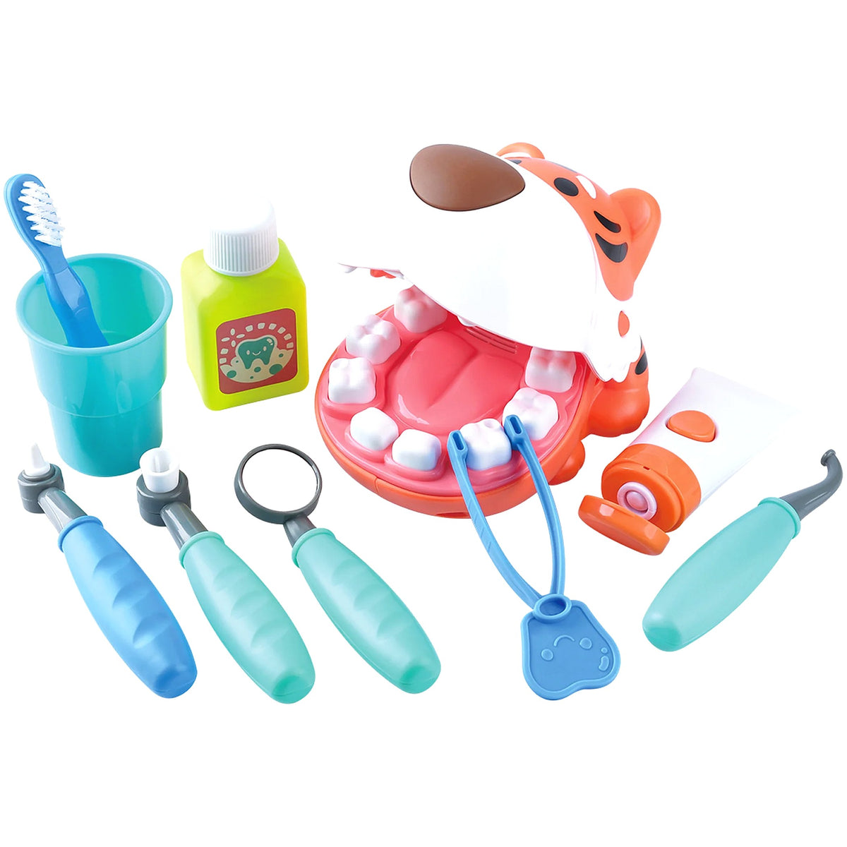 Playgo - Roaring Toots & Fixes Vehicle Playset 14 Pieces