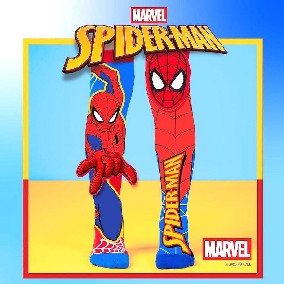 Madmia - Spider-Man Socks Toddler Age 3-5y