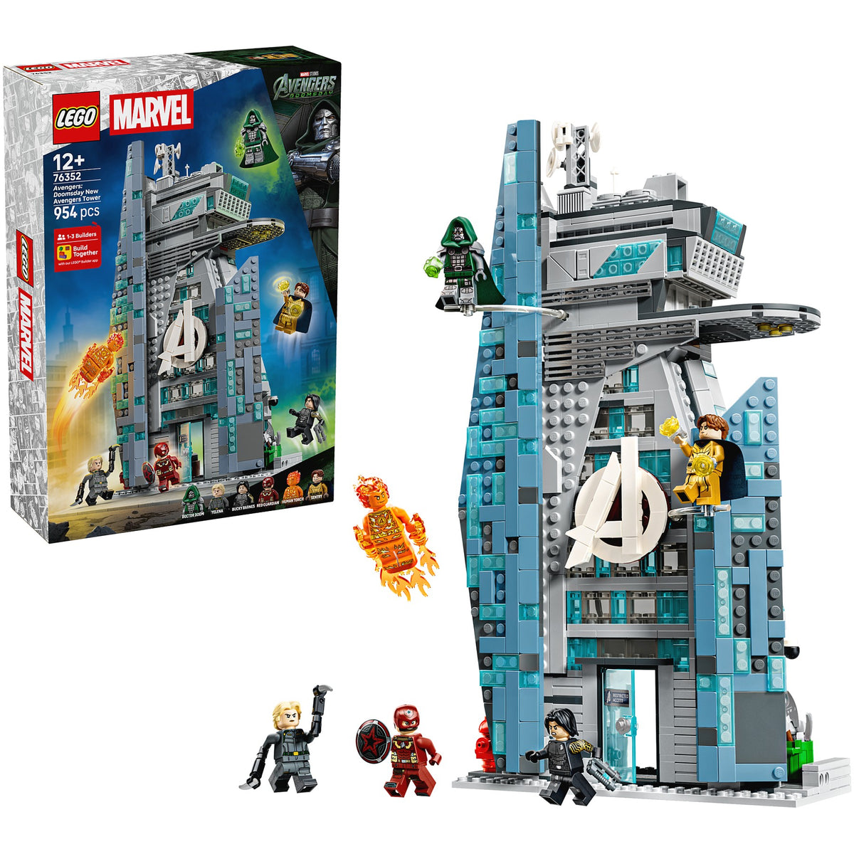 LEGO 76352 Avengers Doomsday New Avengers Tower - Marvel Super Heroes