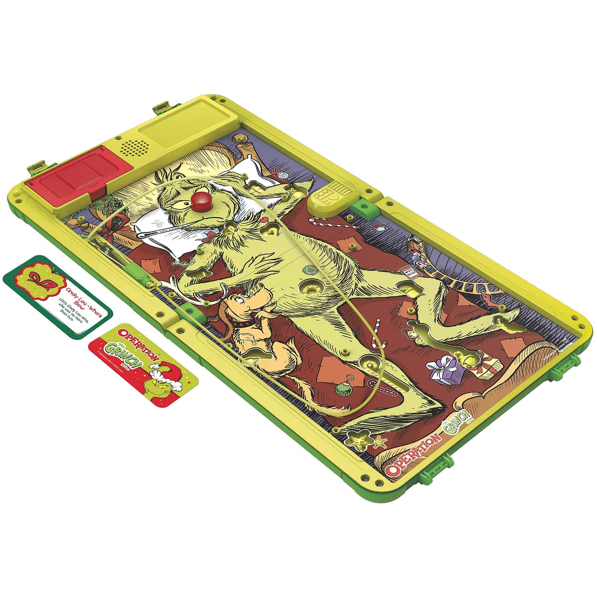 Hasbro Games - Operation Dr. Seuss The Grinch Edition Electronic Board Game