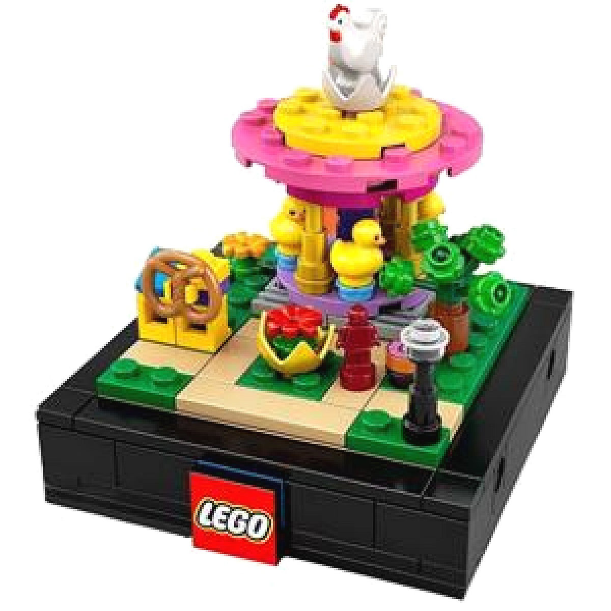 LEGO Mini Fairground Carousel Limited Edition 109 Pieces