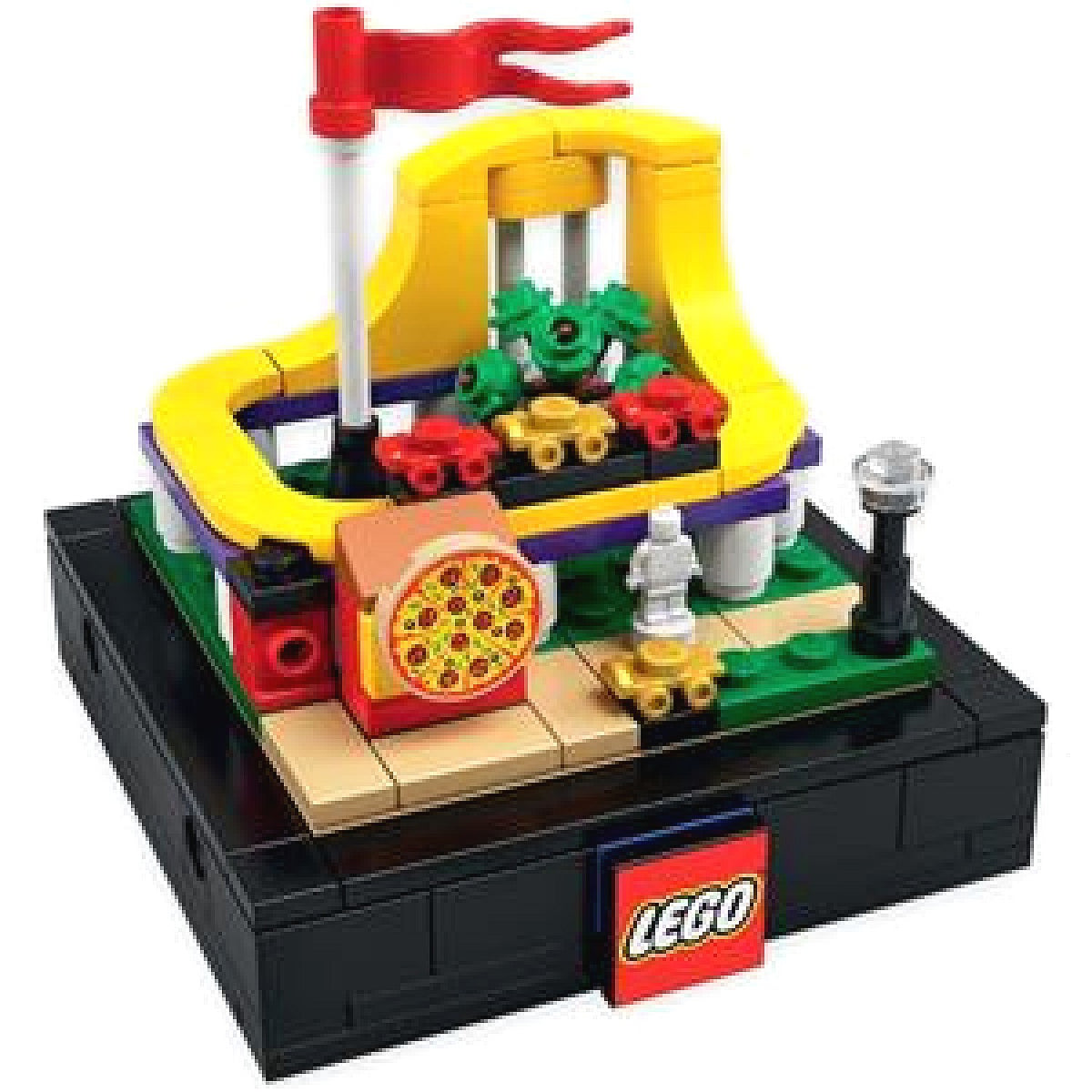 LEGO Mini Fairground Roller Coaster Limited Edition 109 Pieces