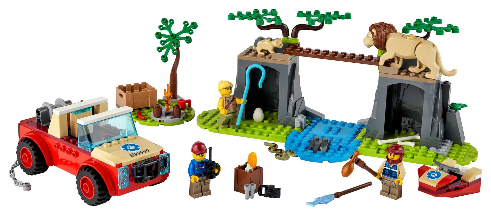 LEGO® 60301 Wildlife Rescue Off-Roader - City 4+