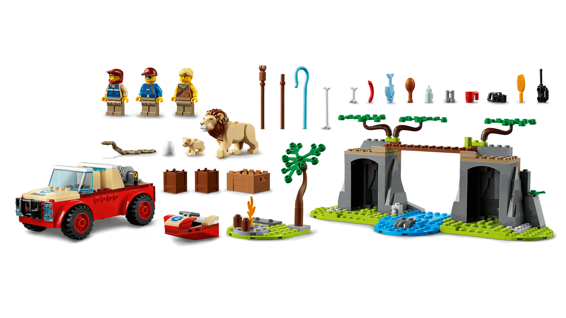LEGO® 60301 Wildlife Rescue Off-Roader - City 4+