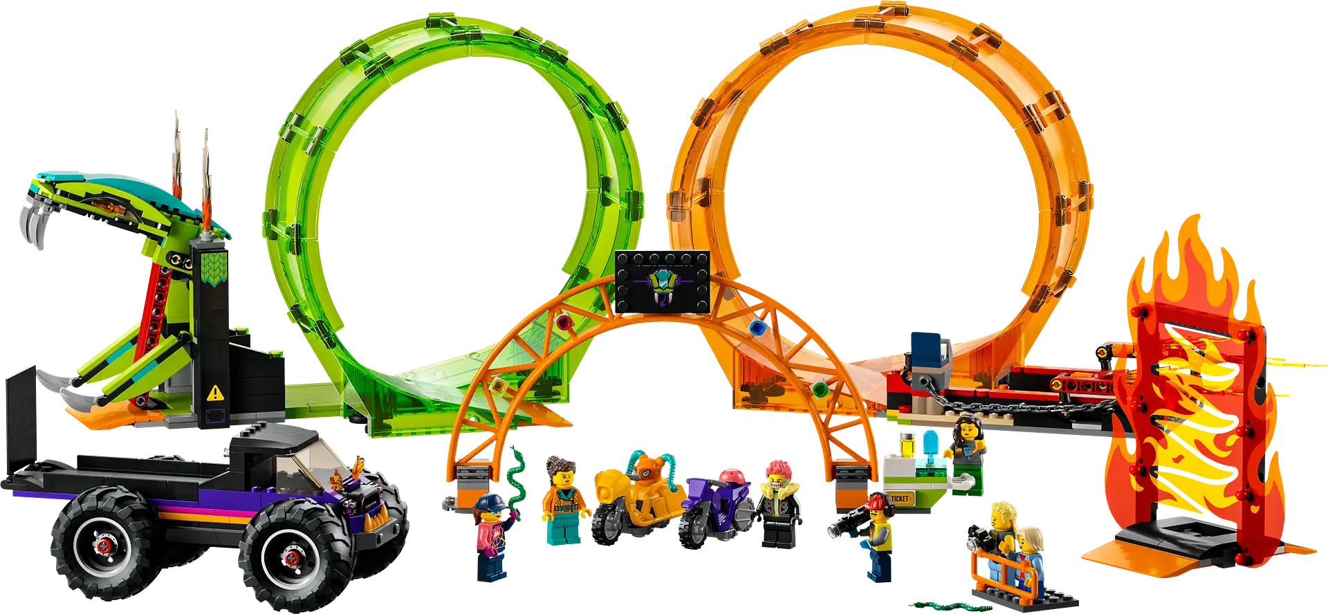 LEGO® 60339 Double Loop Stunt Arena - City Stuntz