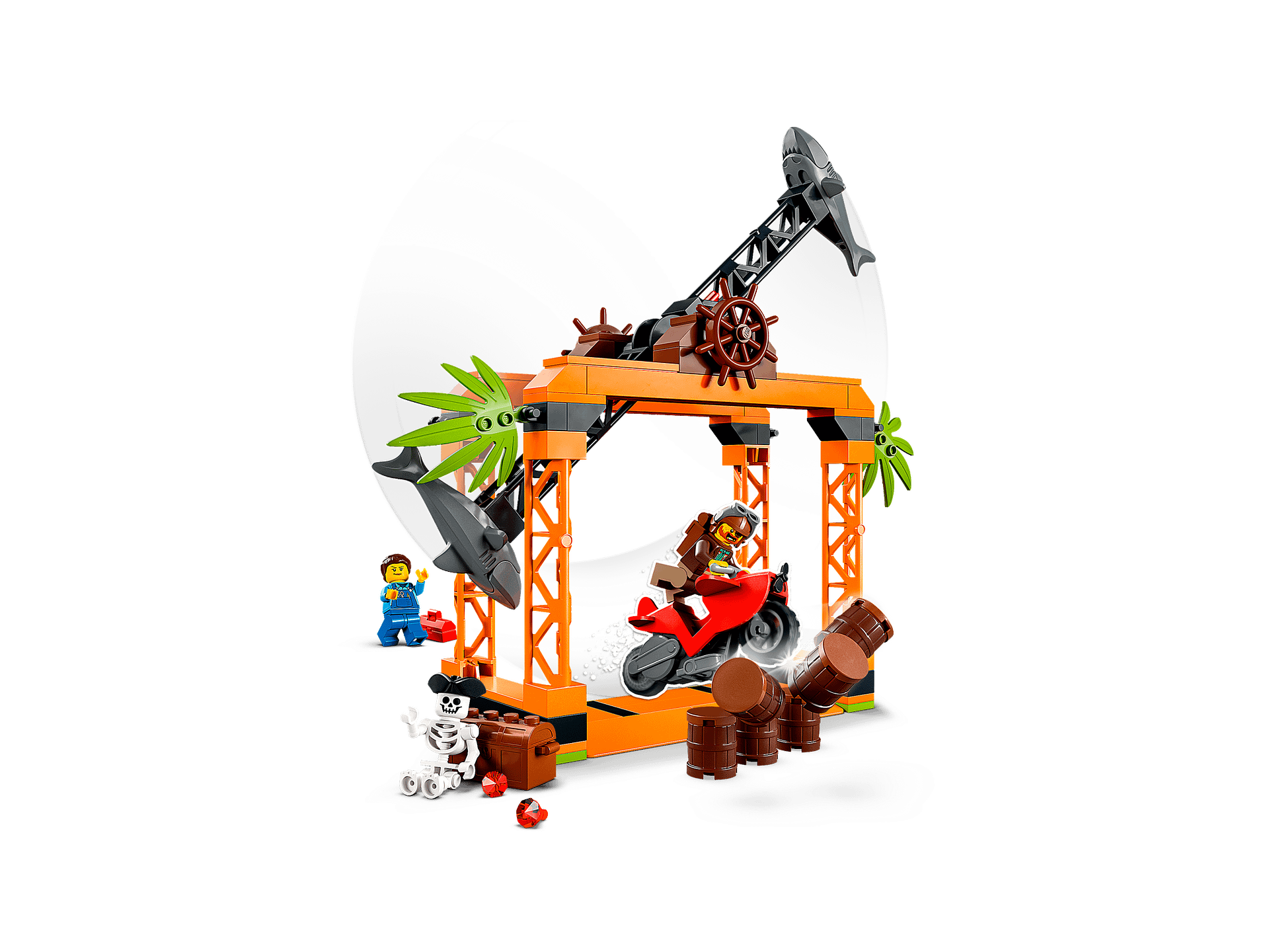 LEGO® 60342 The Shark Attack Stunt Challenge - City Stuntz
