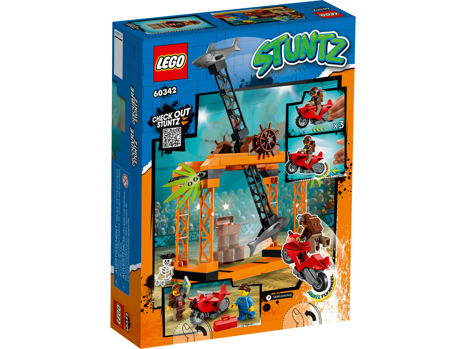 LEGO® 60342 The Shark Attack Stunt Challenge - City Stuntz
