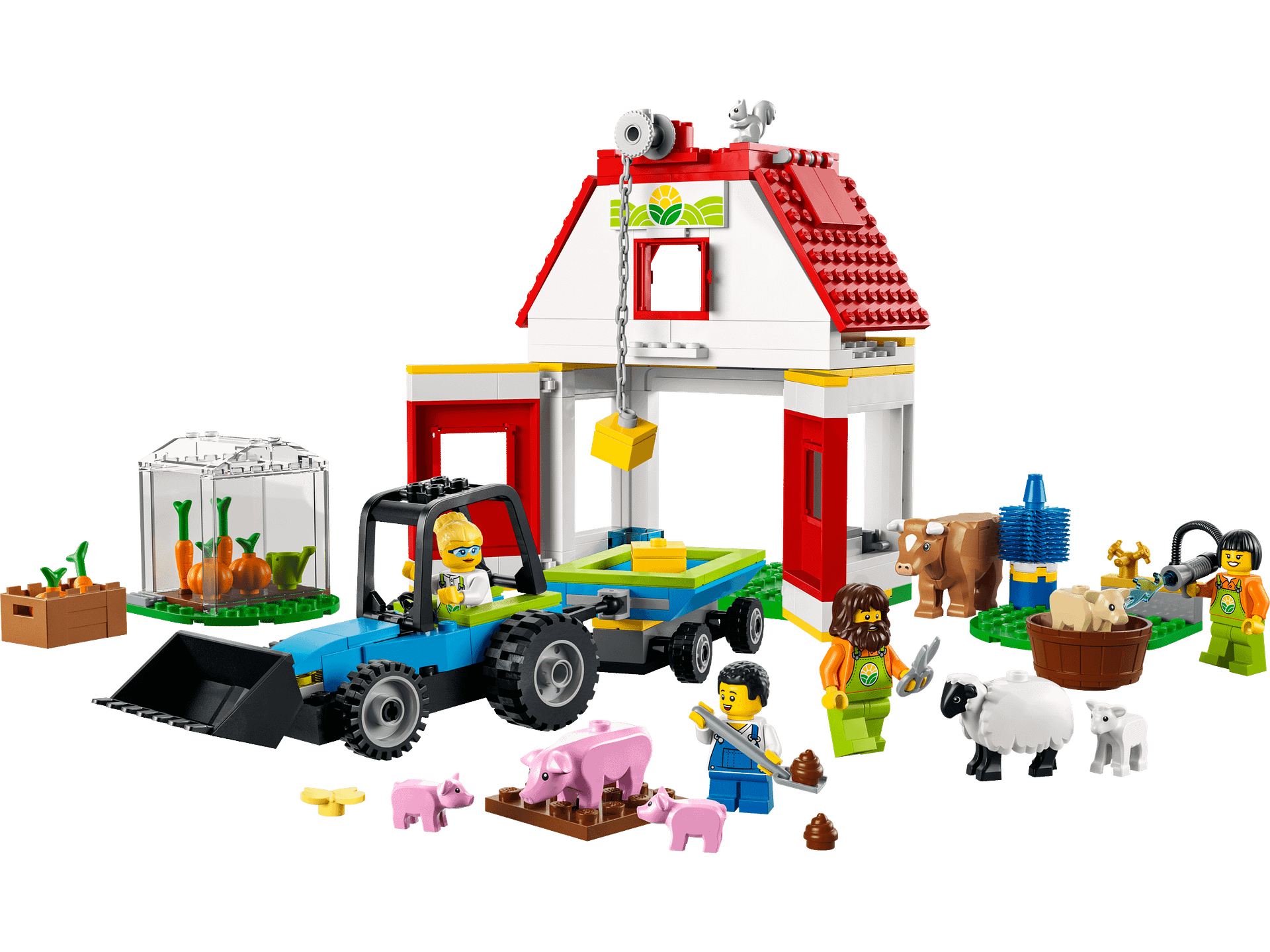 LEGO® 60346 Barn & Farm Animals - City Farm 4+