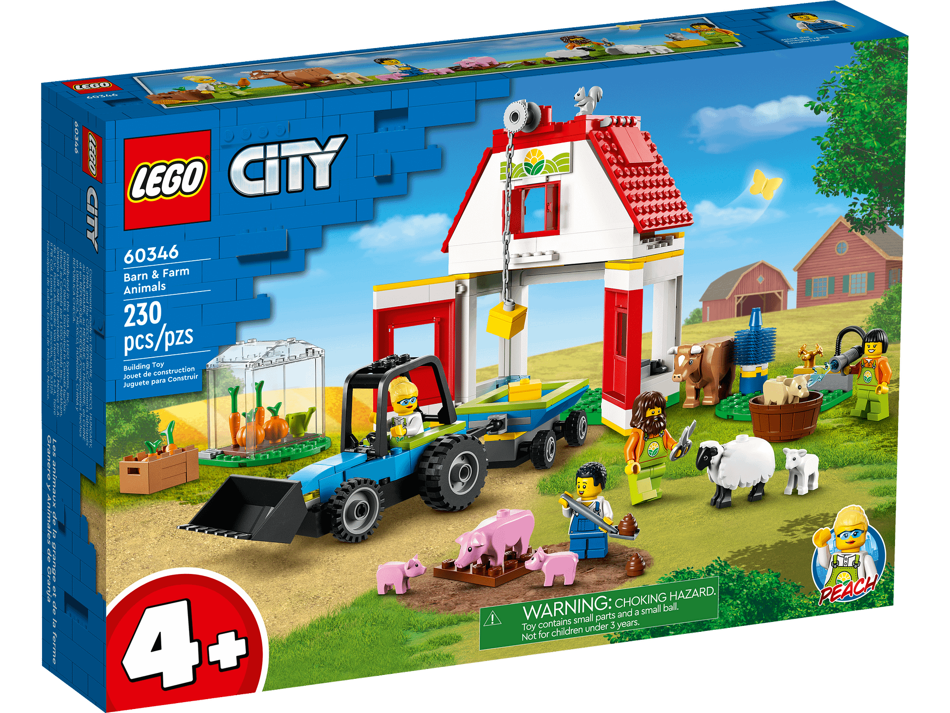 LEGO® 60346 Barn & Farm Animals - City Farm 4+