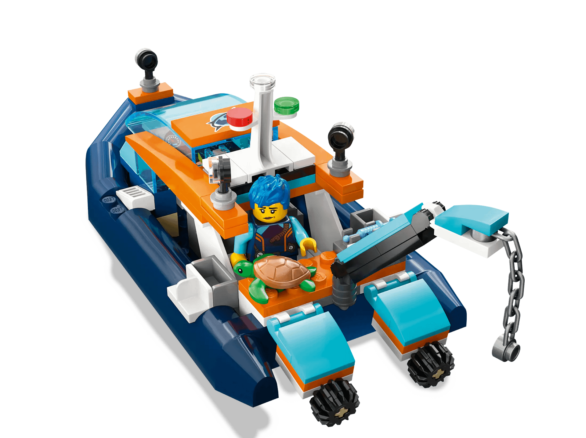 LEGO® 60377 Explorer Diving Boat - City