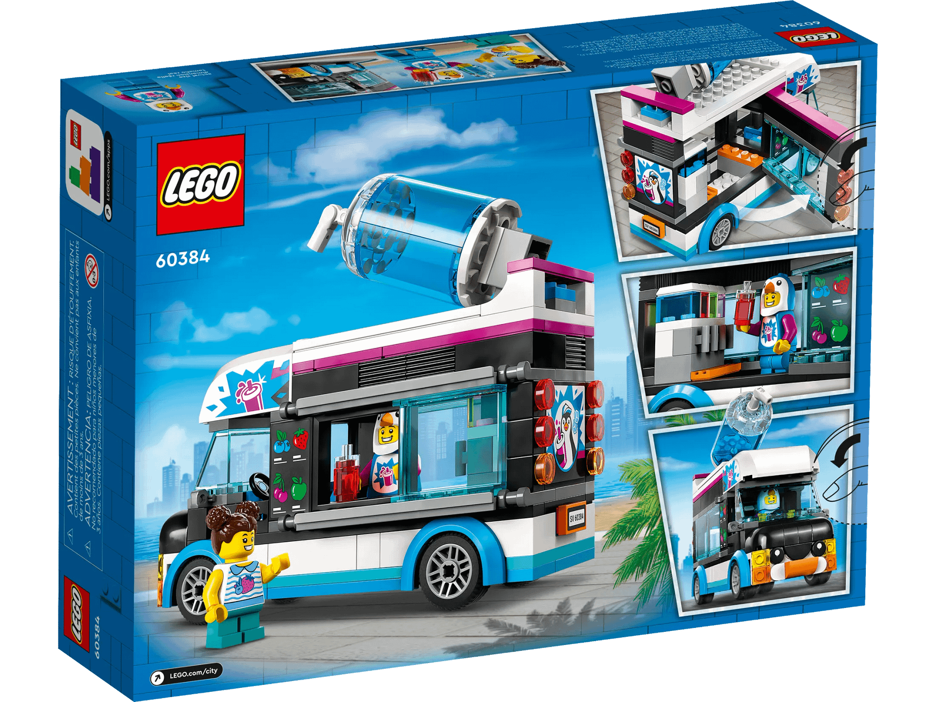 LEGO® 60384 Penguin Slushy Van - City