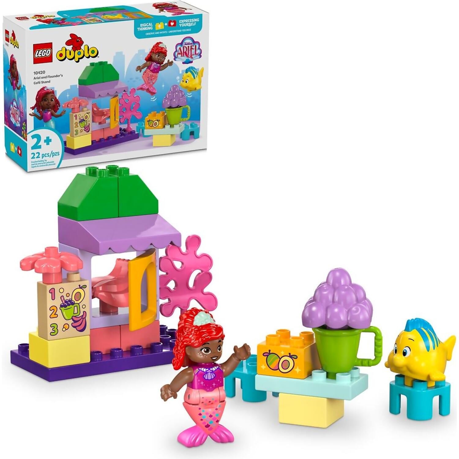 LEGO® 10420 Ariel and Flounder's Cafe Stand - DUPLO®