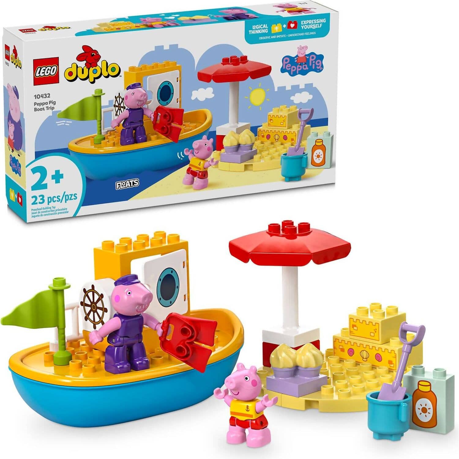 LEGO® 10432 Peppa Pig Boat Trip - DUPLO®