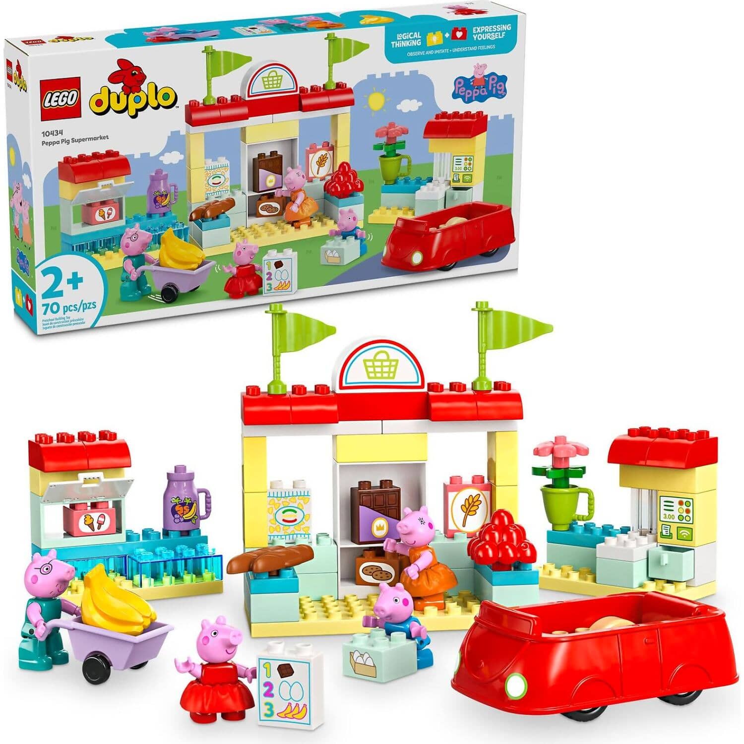 LEGO® 10434 Peppa Pig Supermarket - DUPLO®