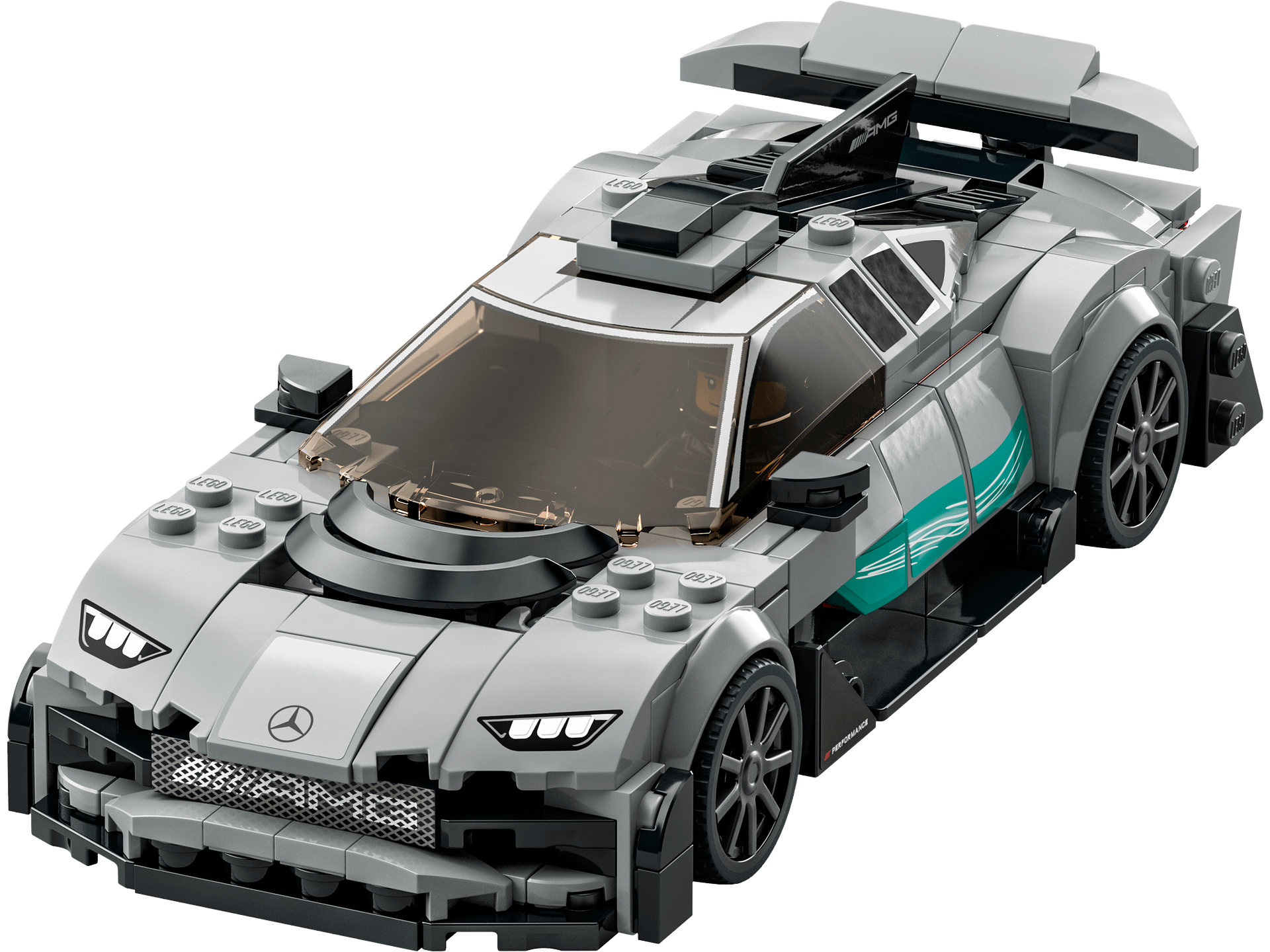 LEGO® 76909 Mercedes-AMG F1 W12 E Performance & Mercedes-AMG Project One - Speed Champions