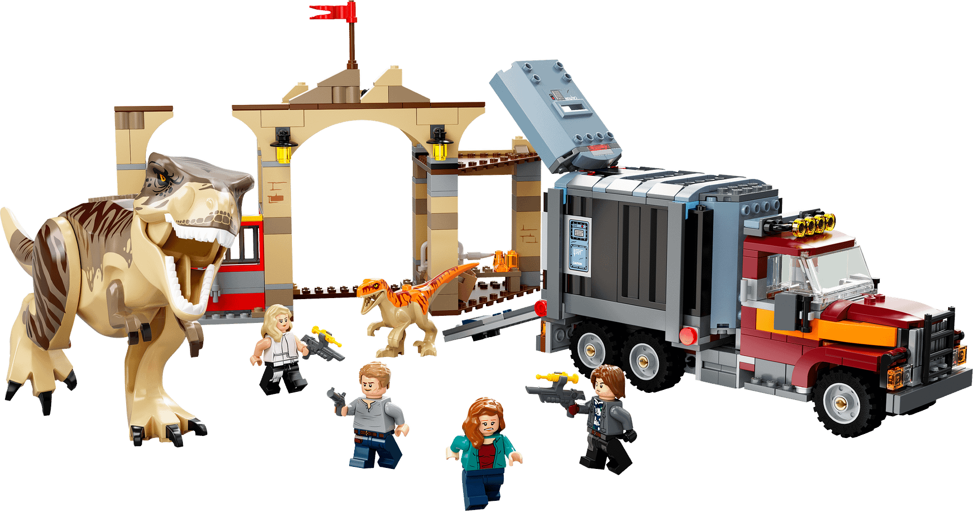 LEGO® 76948 T. rex & Atrociraptor Dinosaur Breakout - Jurassic World™