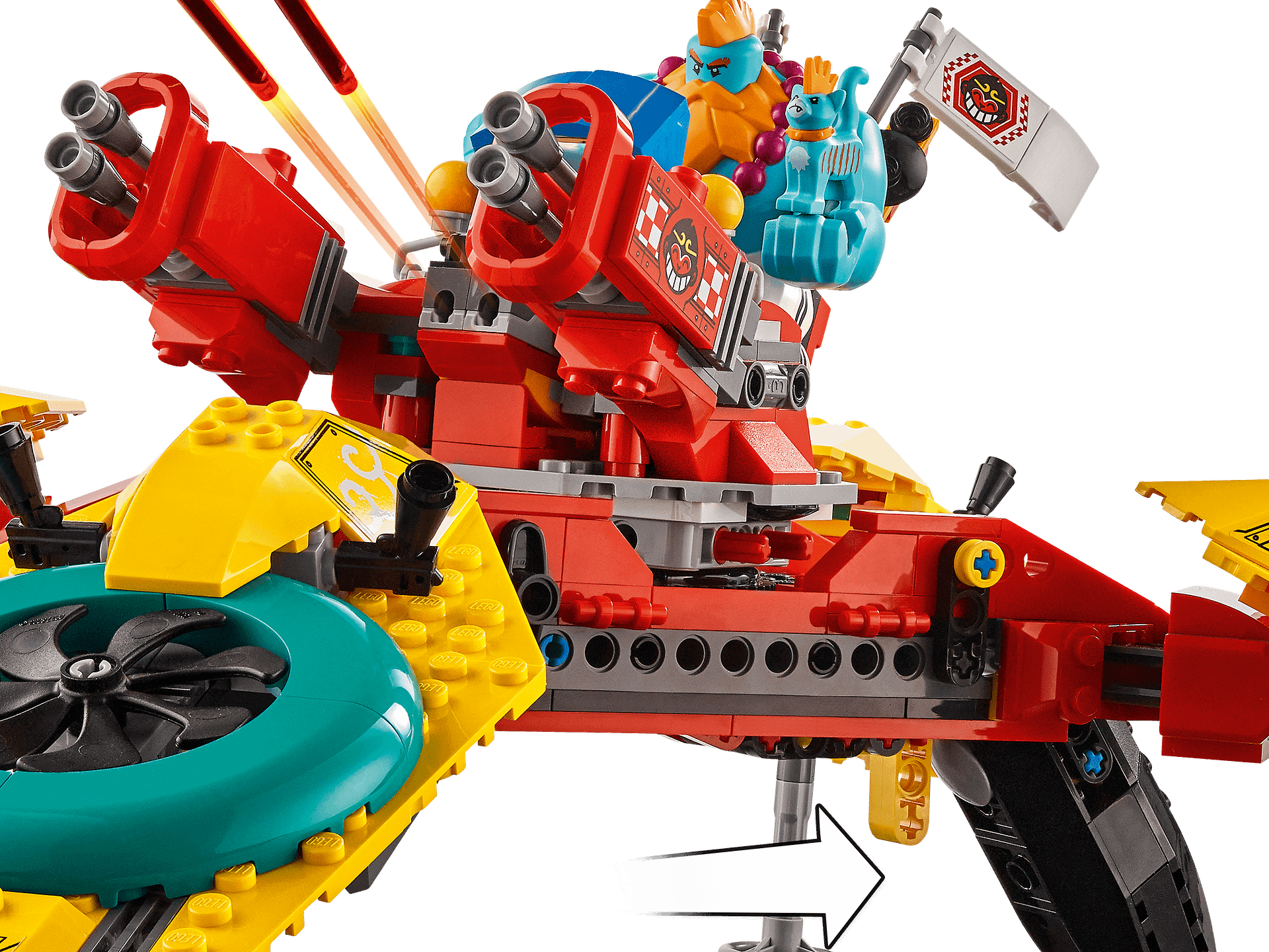 LEGO® 80023 Monkie Kid™'s Team Dronecopter - Monkie Kid™