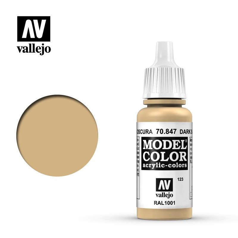 VALLEJO MODEL COLOR DARK SAND 17ML AV70847