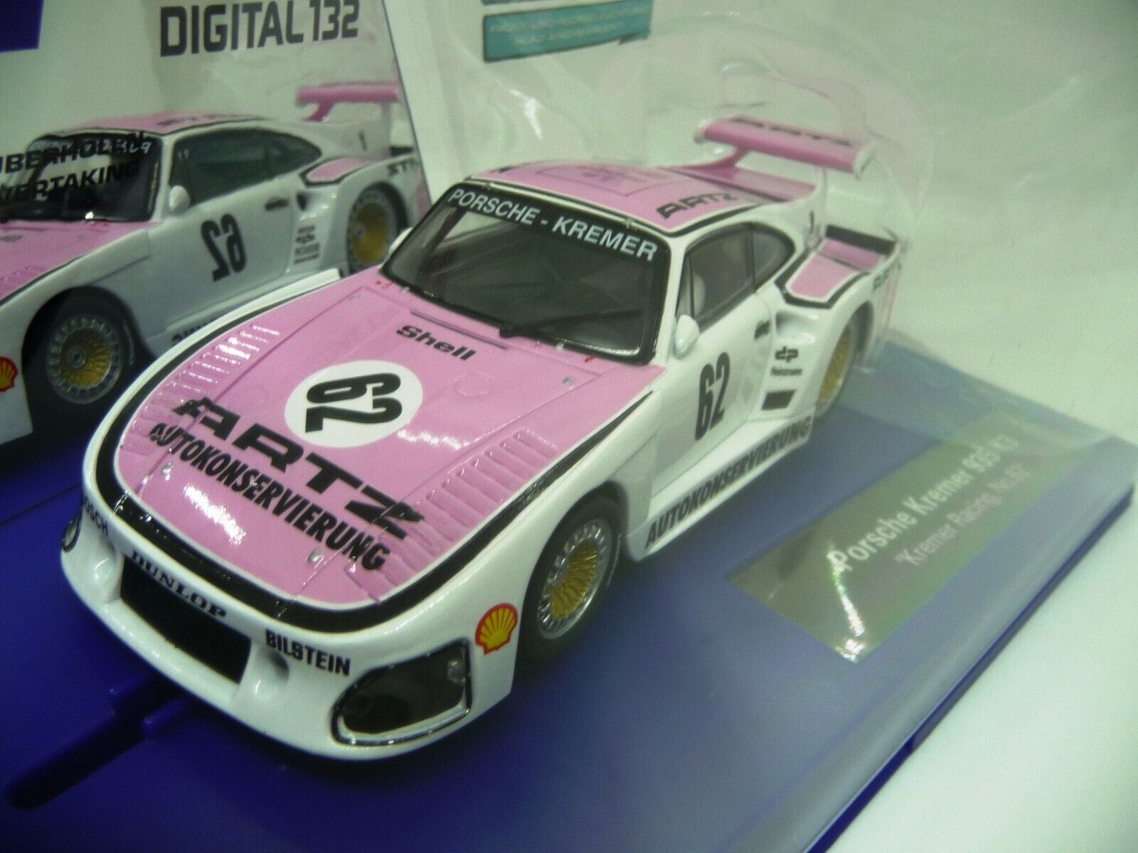 Carrera - Evolution 1:32 - Porsche Kremer 935 No62 K3 - Slot Car Also Suits Scalextric