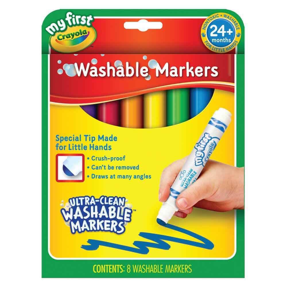 crayola - my first washable markers 8 pack